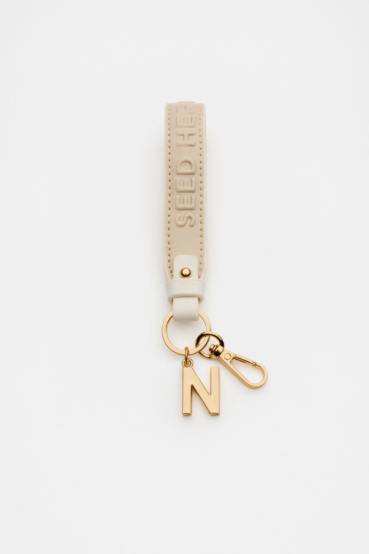 Initial Strap Keyring