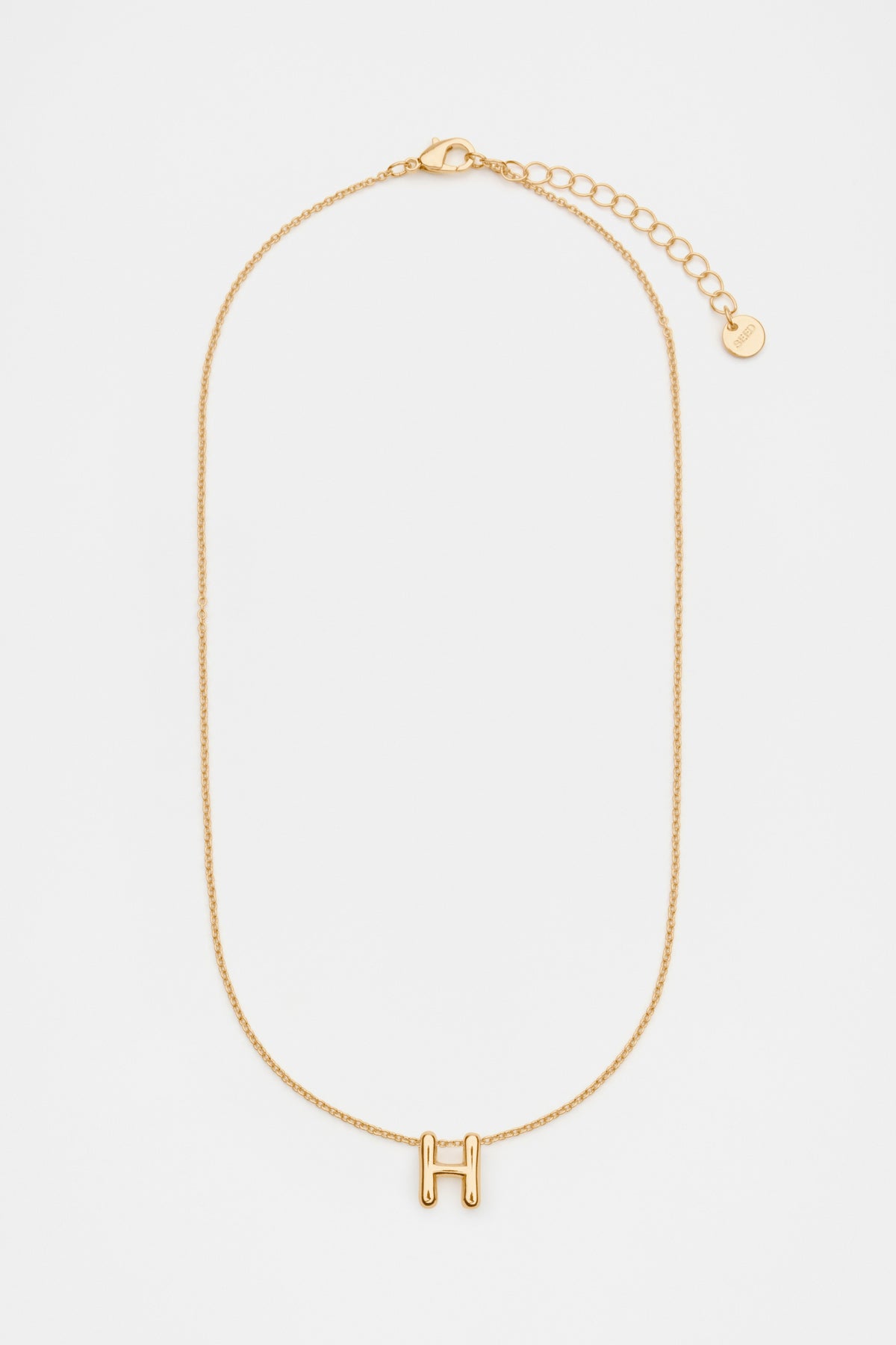 Bubble Letter Necklace