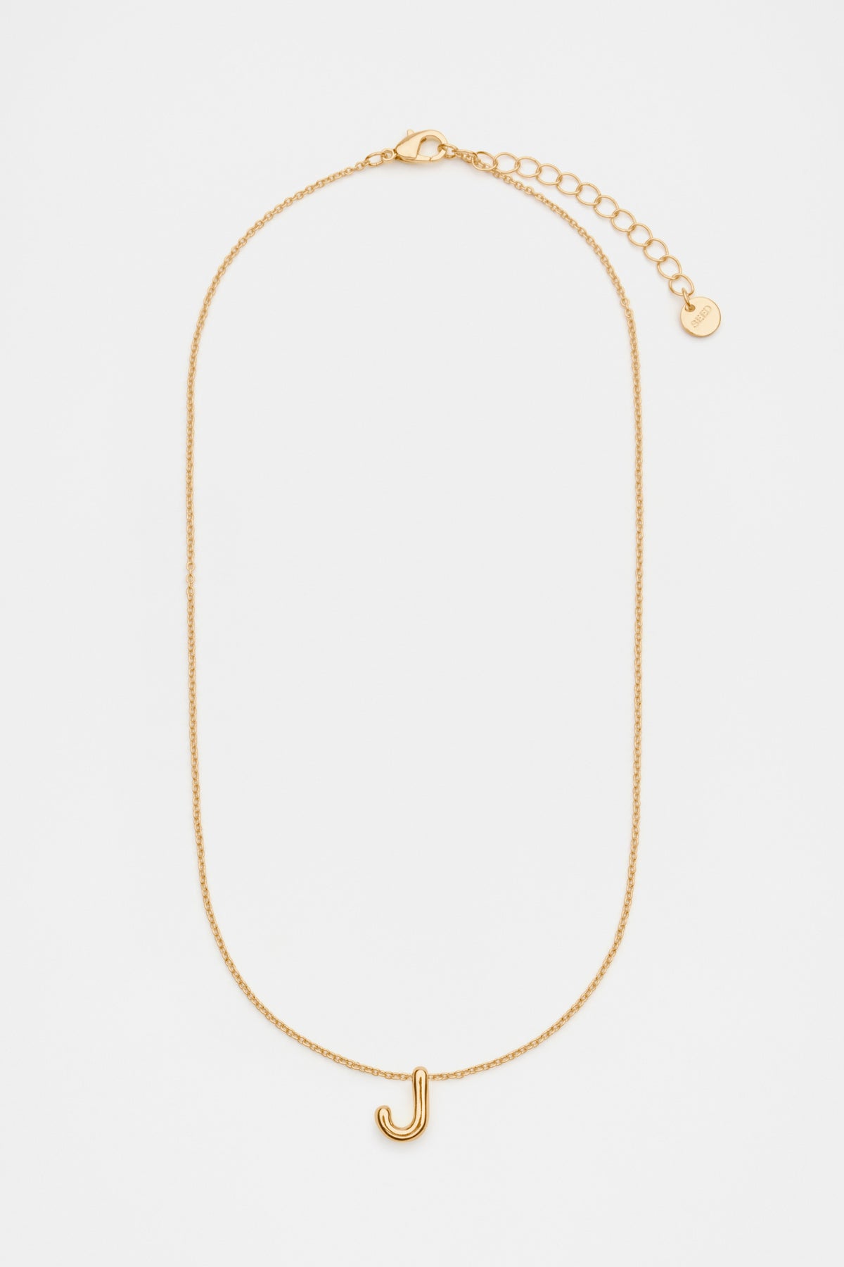 Bubble Letter Necklace