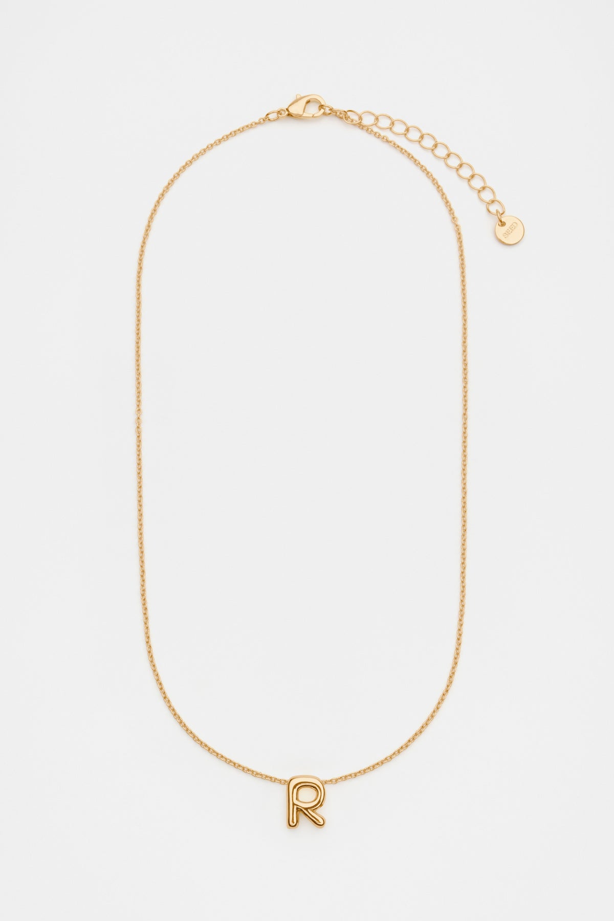 Bubble Letter Necklace