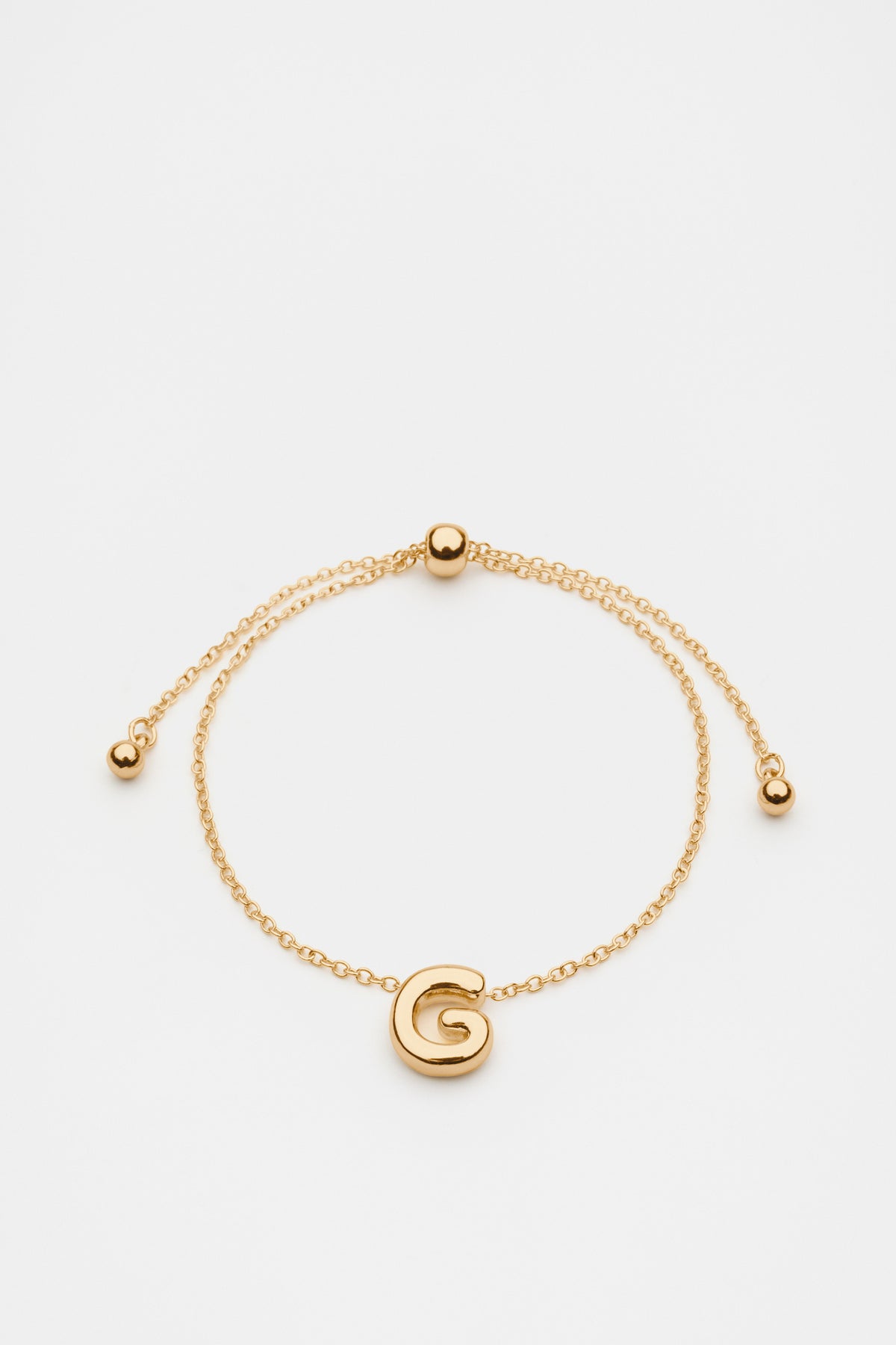Bubble Letter Bracelet