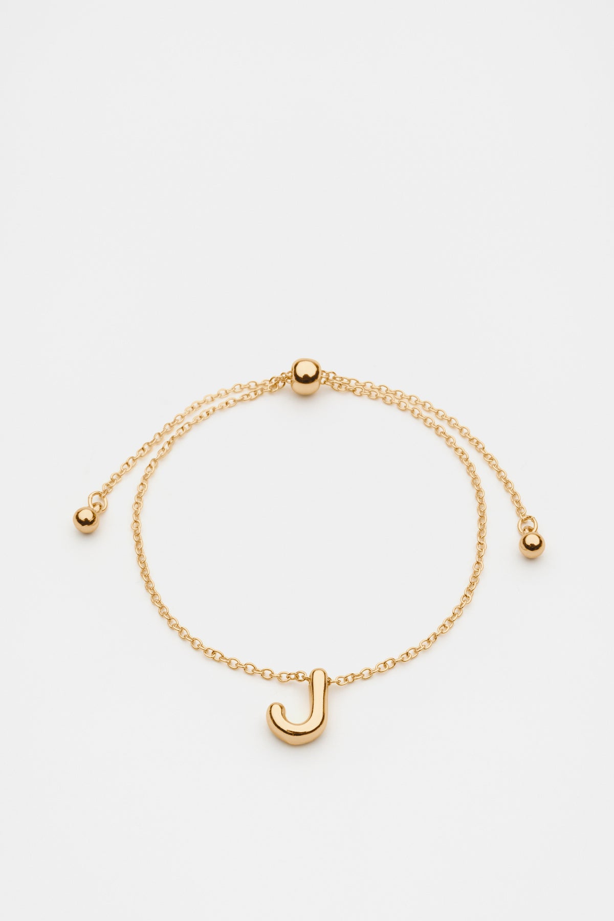 Bubble Letter Bracelet