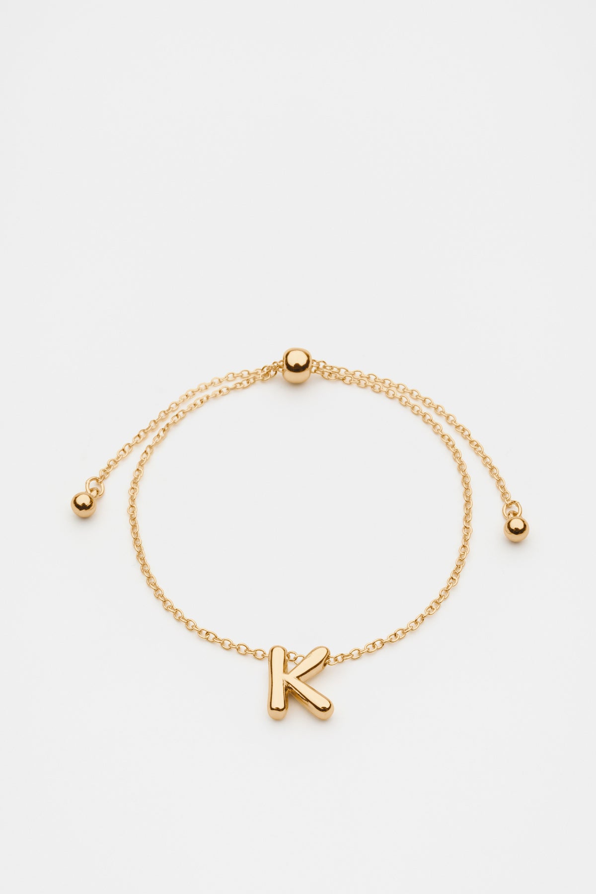 Bubble Letter Bracelet