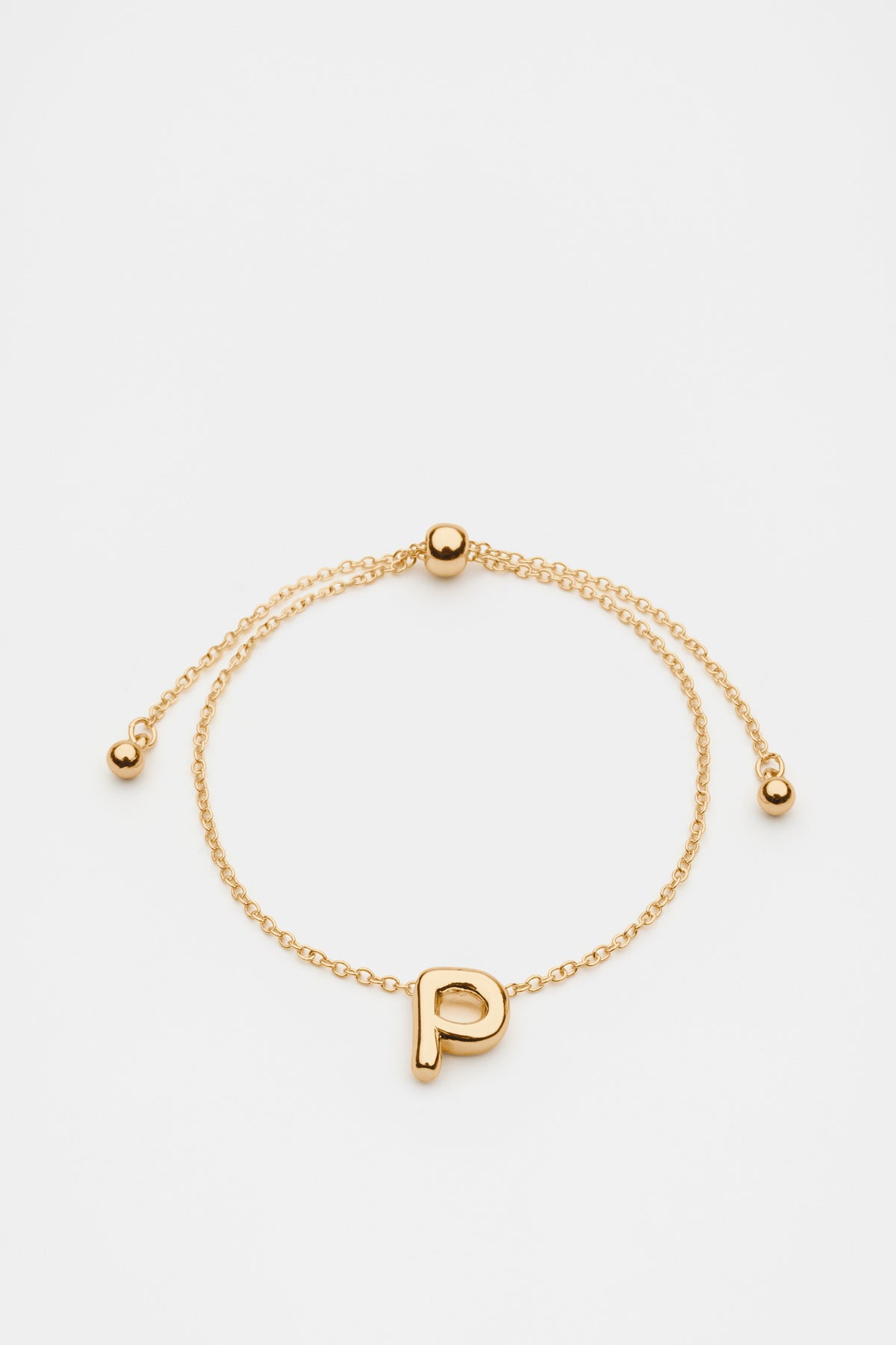 Bubble Letter Bracelet
