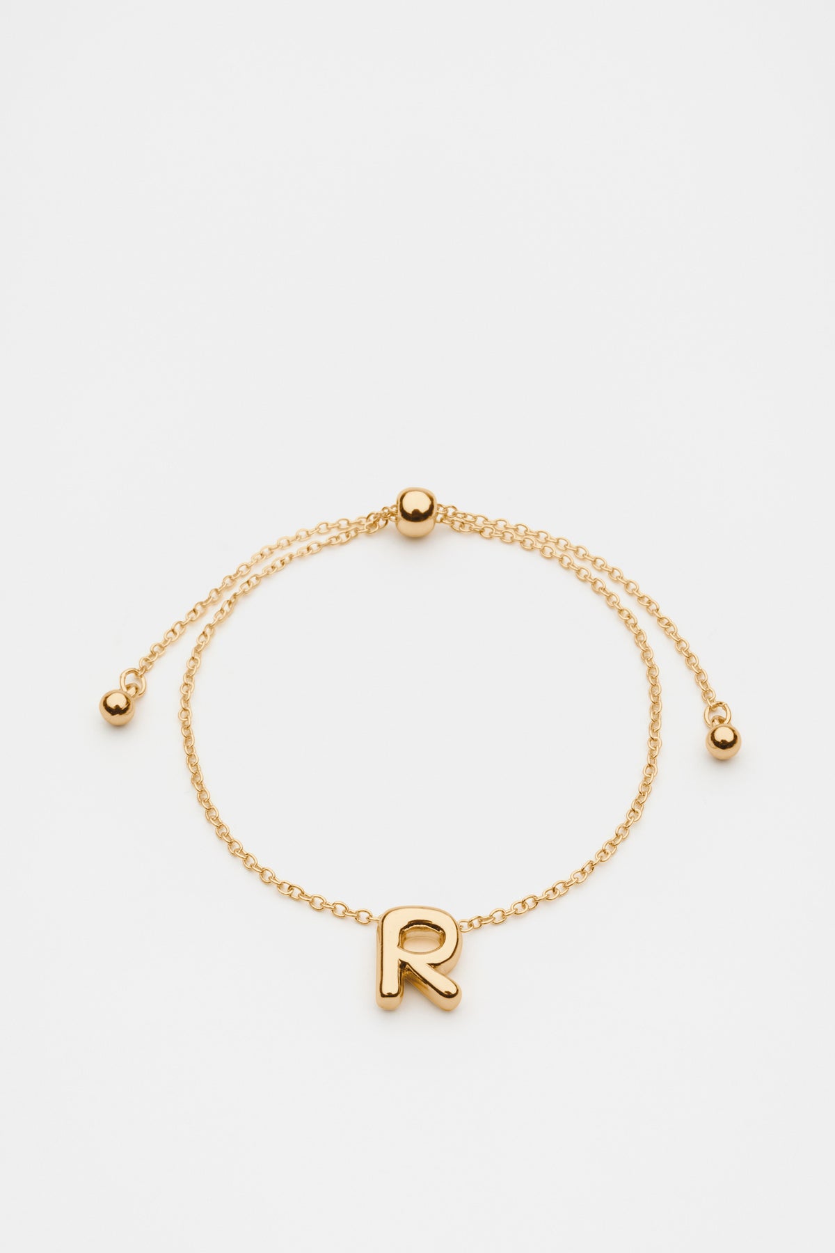 Bubble Letter Bracelet