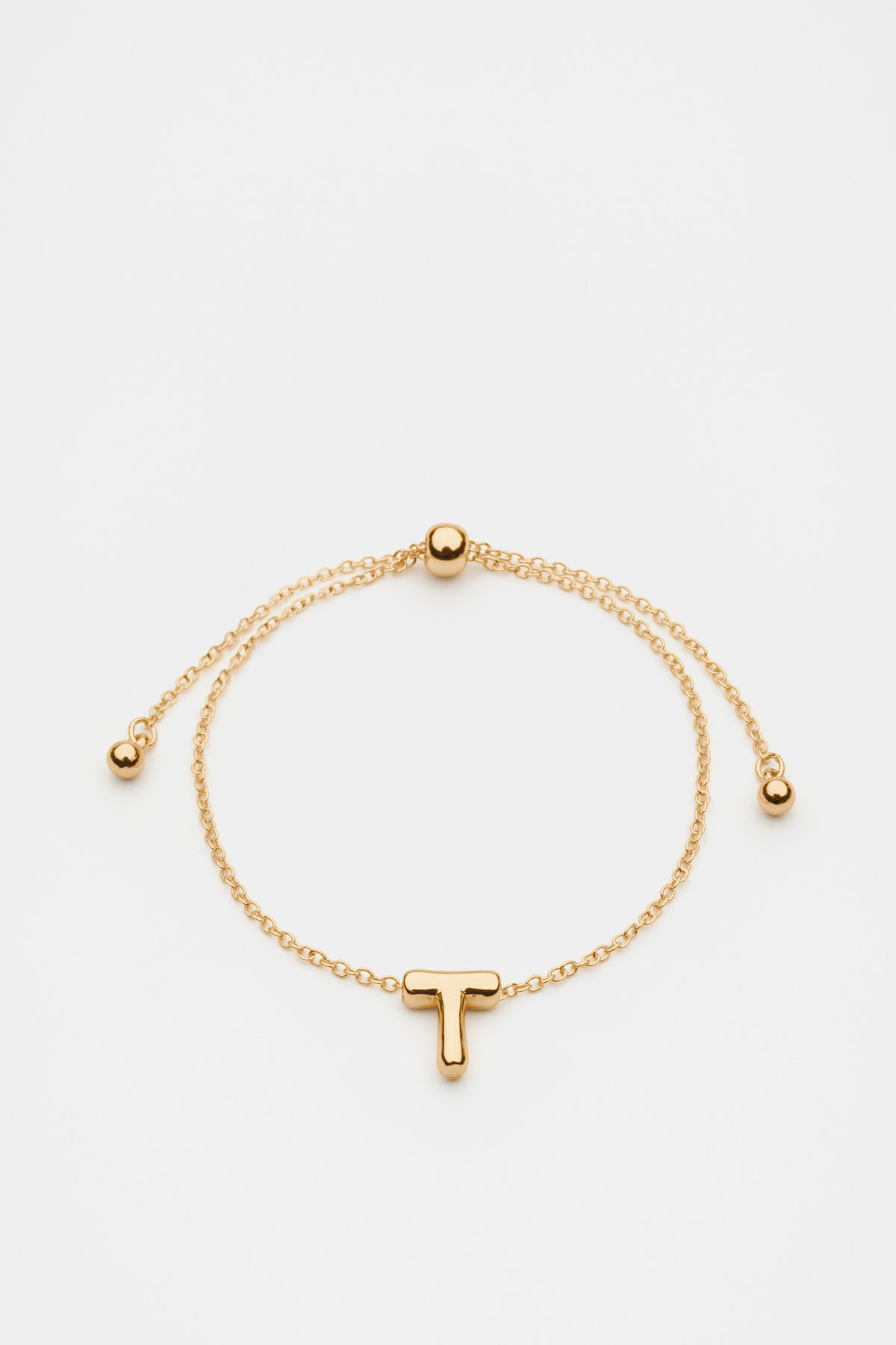 Bubble Letter Bracelet
