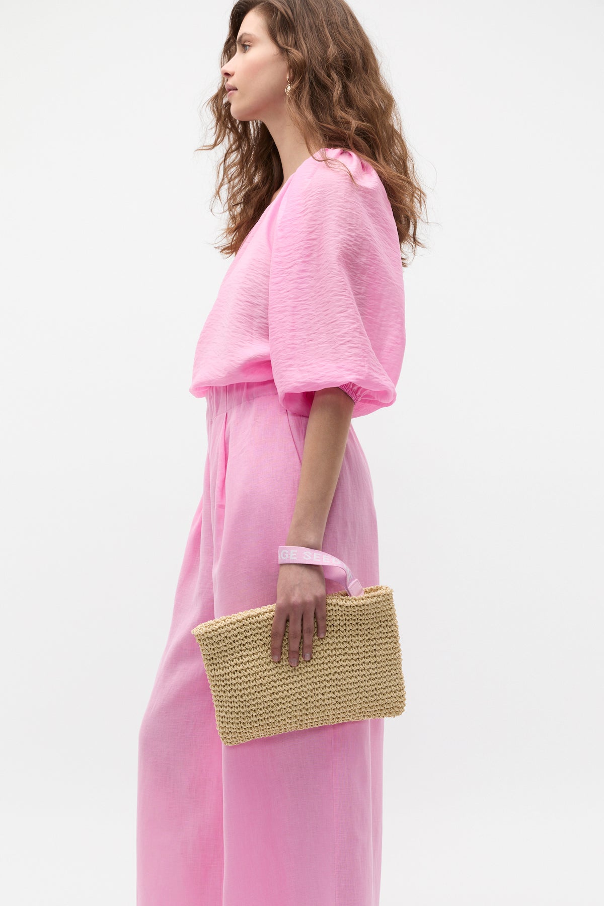 Logo Woven Pouch