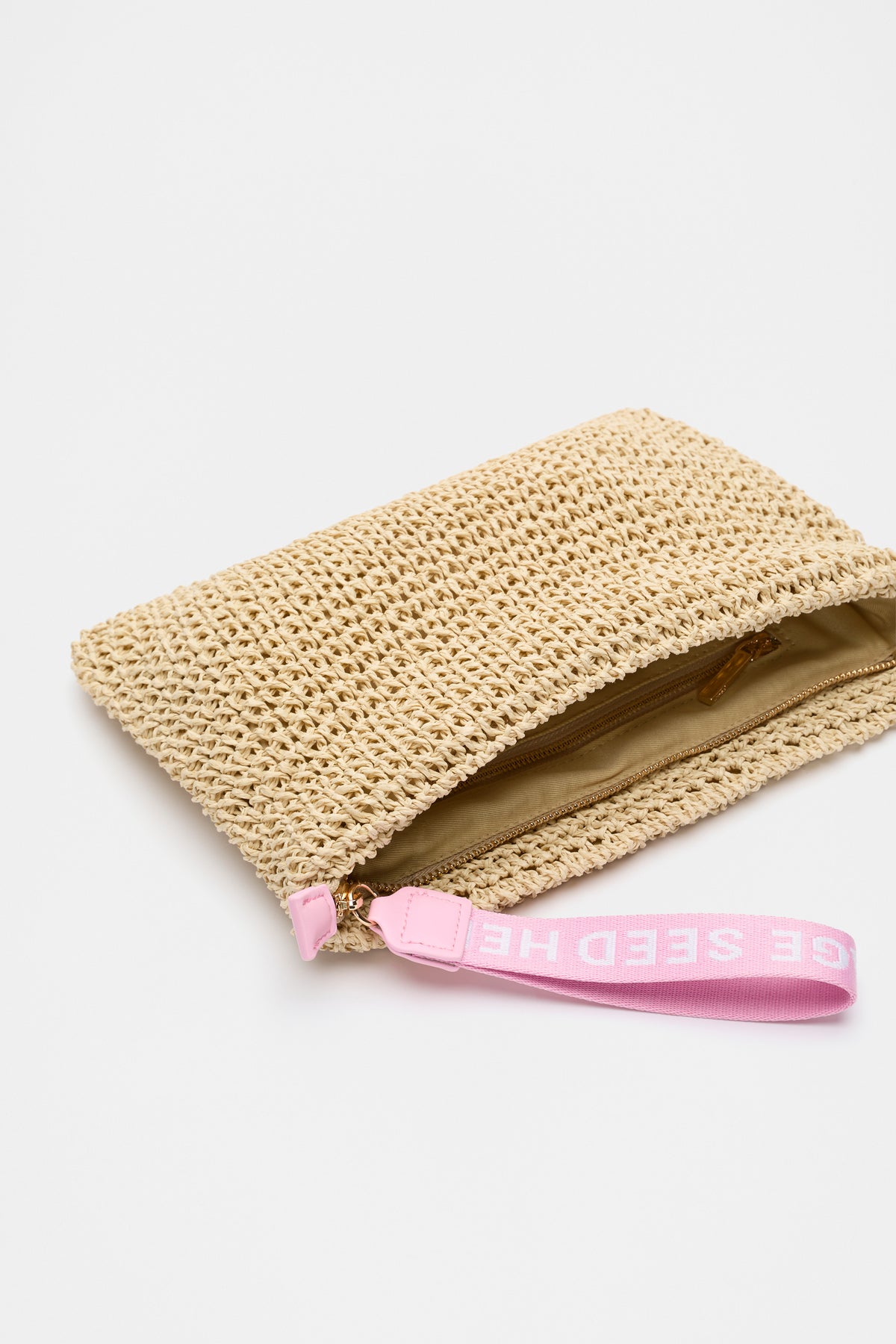 Logo Woven Pouch
