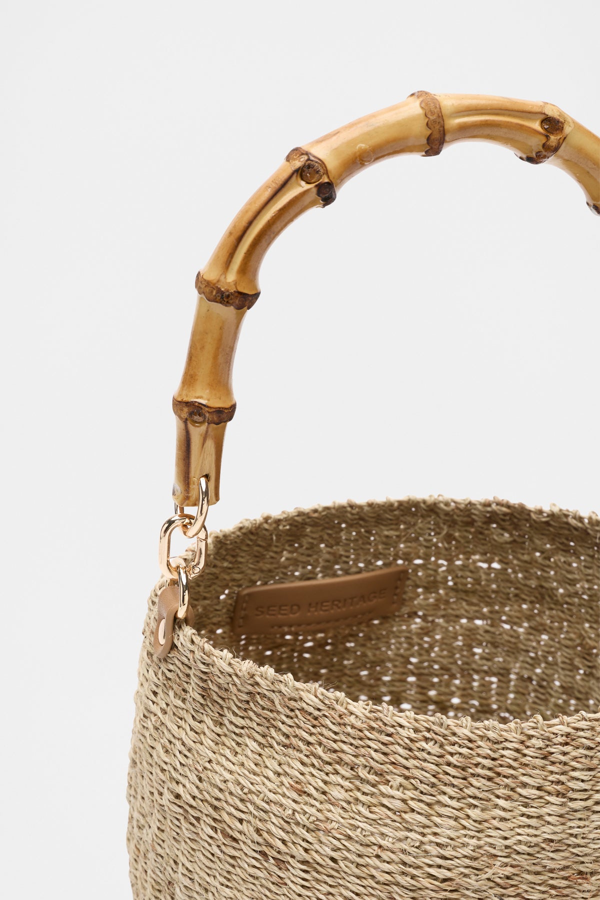 Handle Detail Bucket Bag