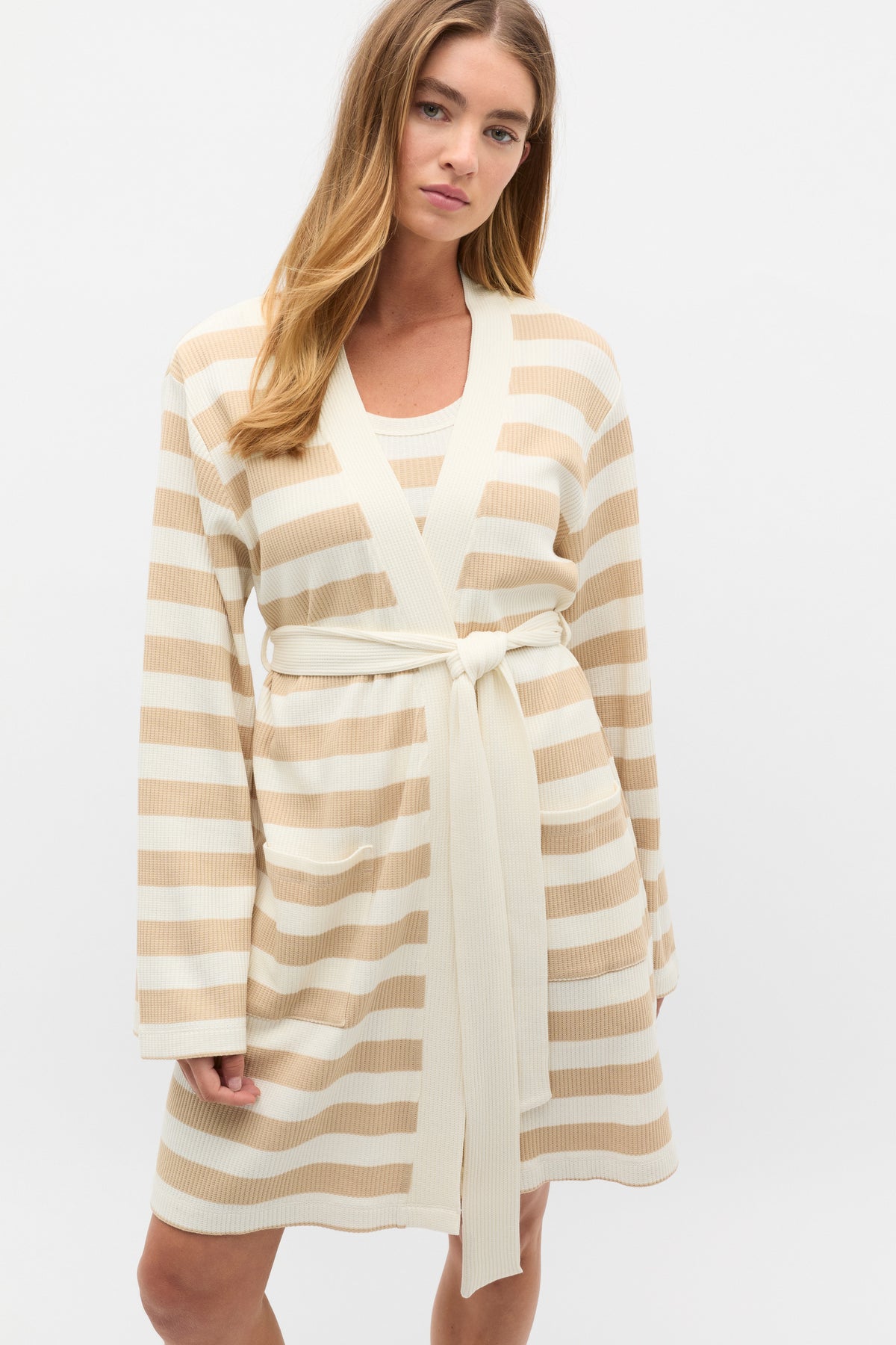 Stripe Robe