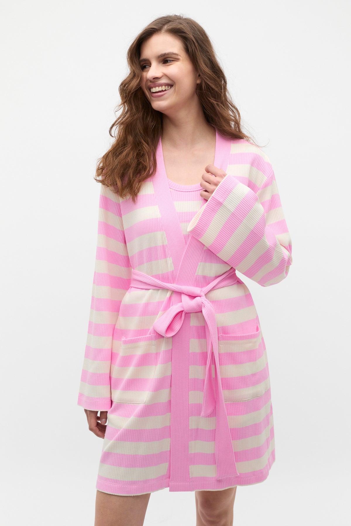 Stripe Robe