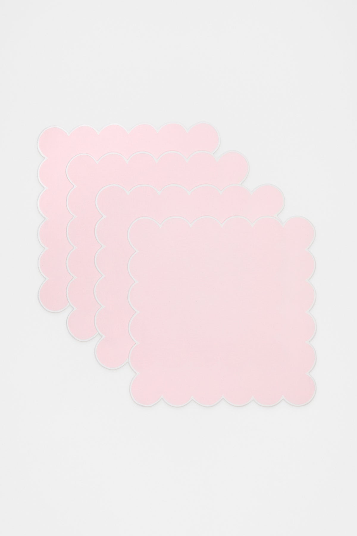 Alyra Scallop Napkin Set of 4
