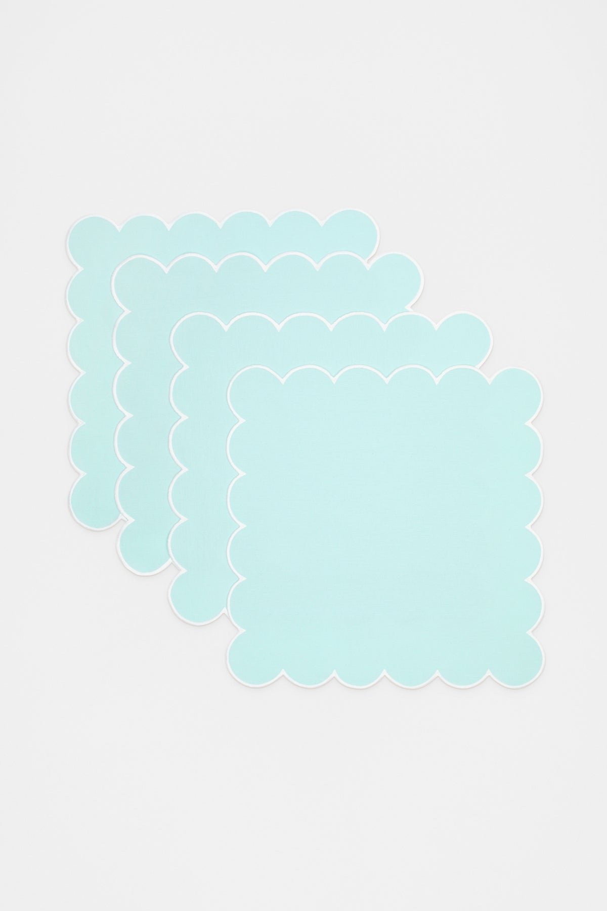 Alyra Scallop Napkin Set of 4