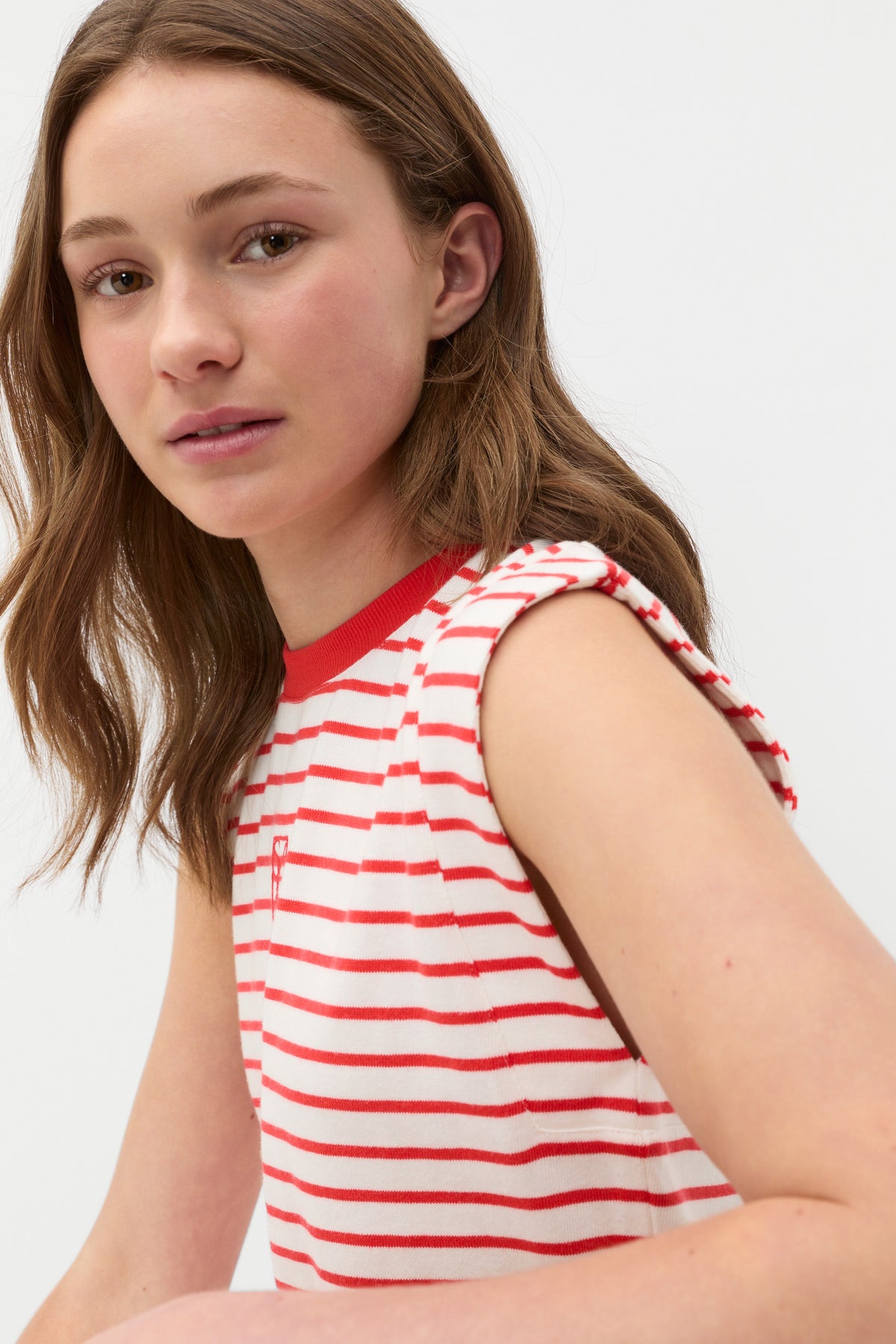 Stripe Logo Dress