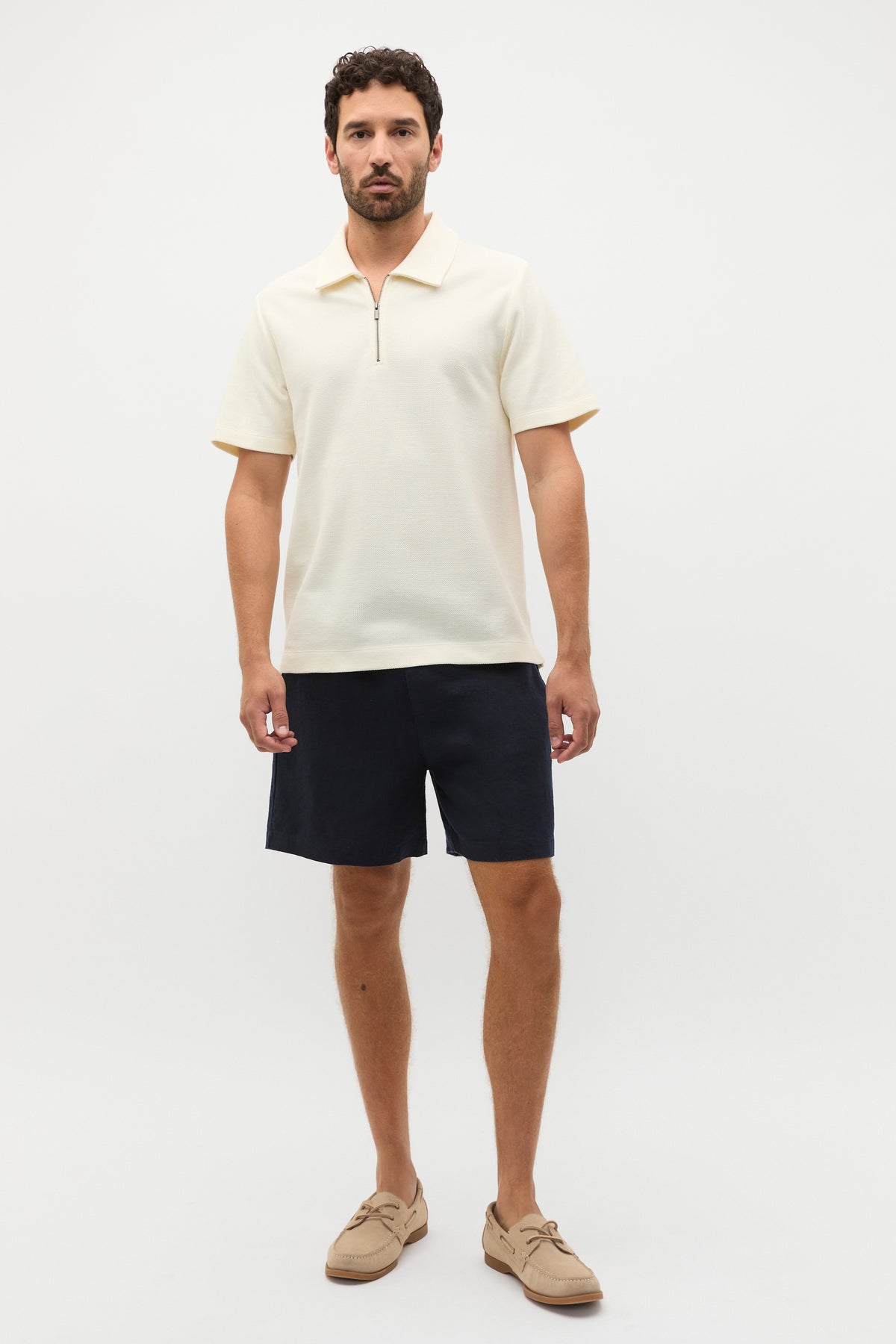 Half Zip Polo