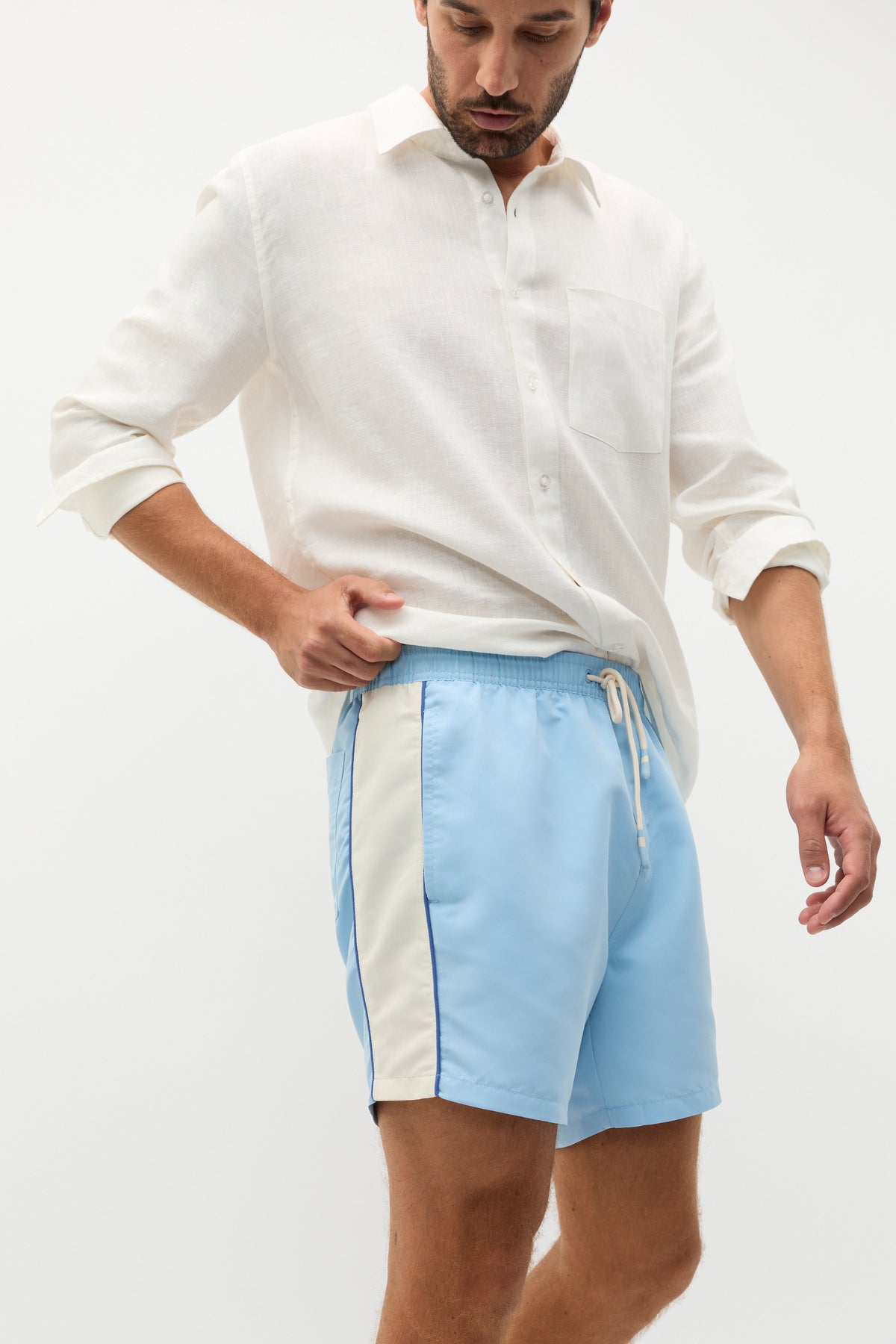 Panel Swim Short