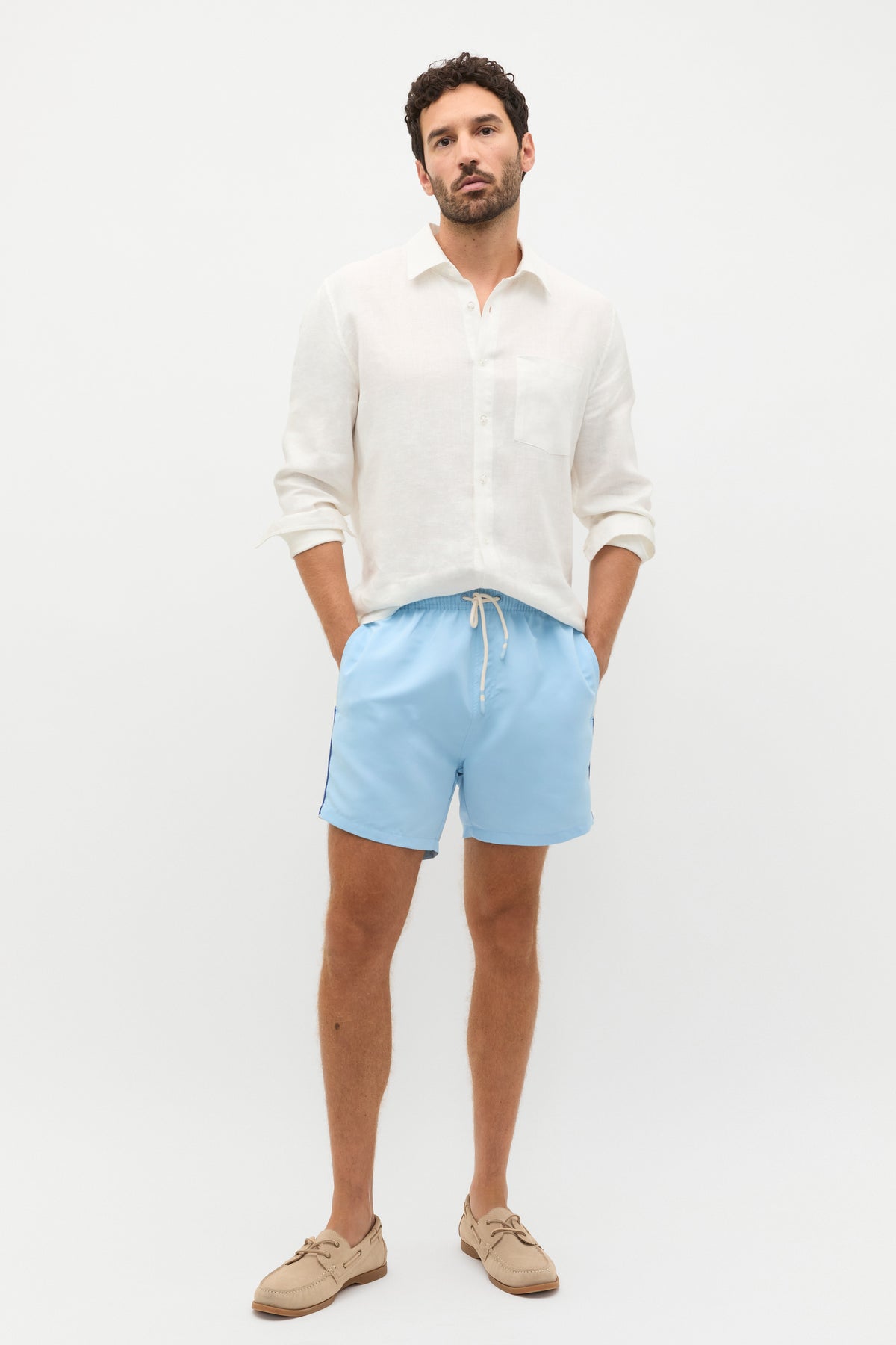 Panel Swim Short