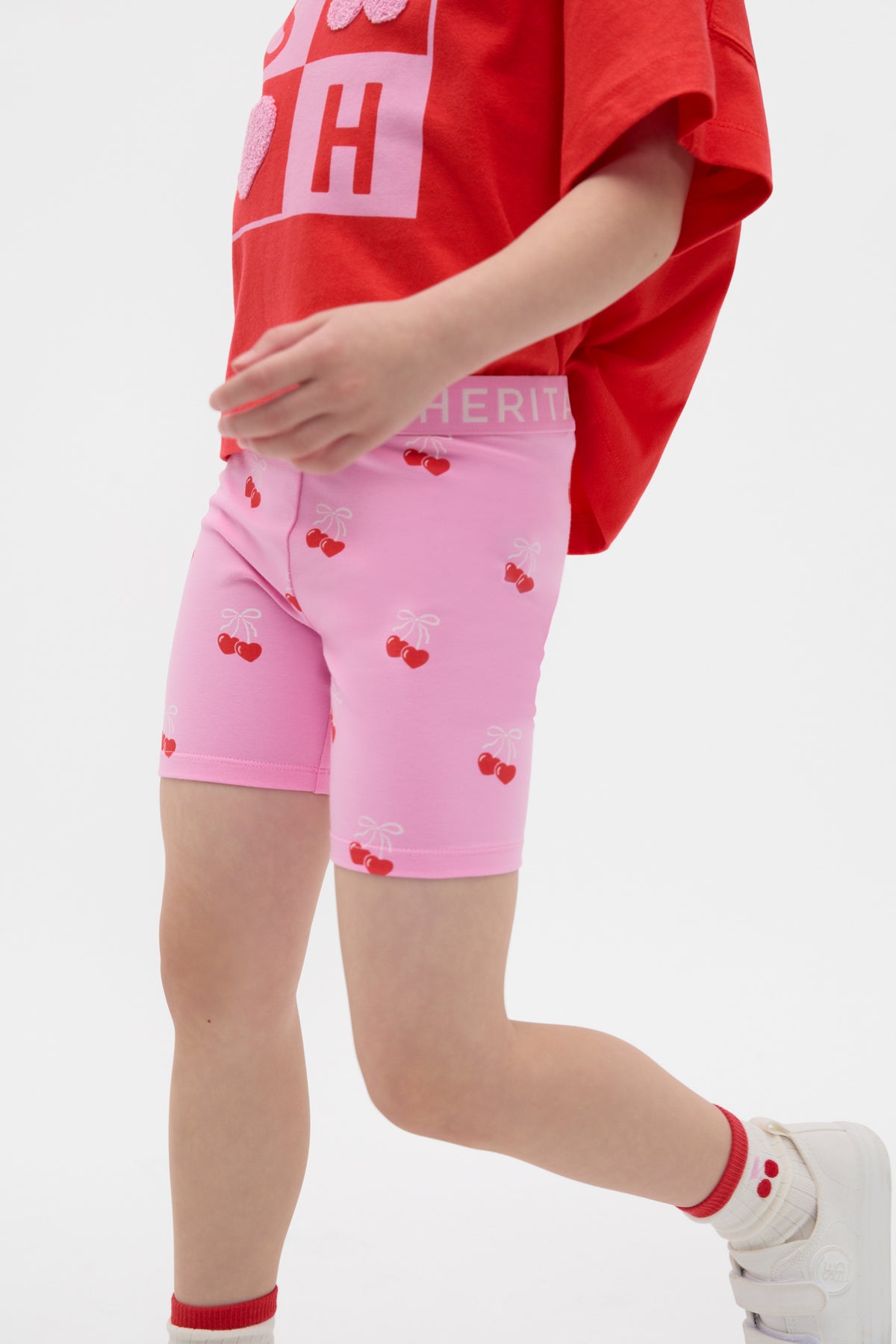 Heart Cherry Bike Short