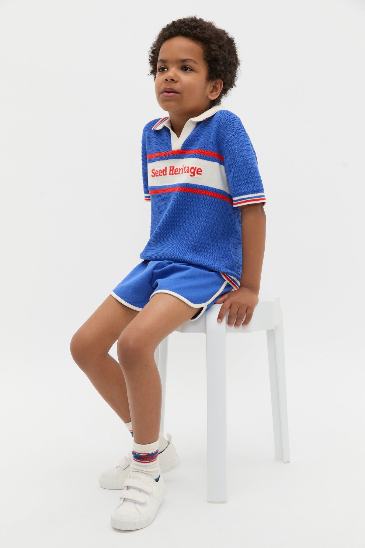 Logo Knit Polo