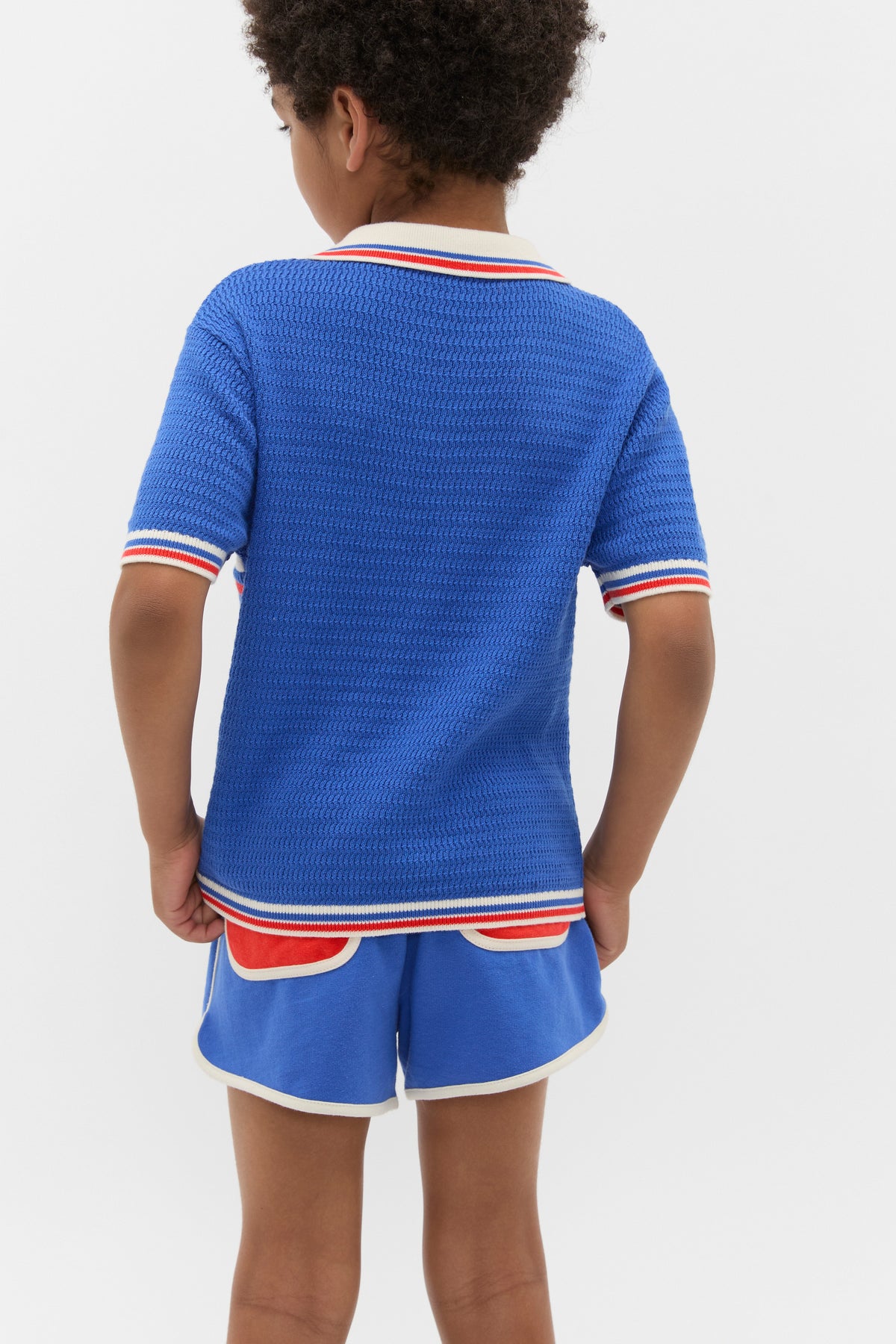 Logo Knit Polo