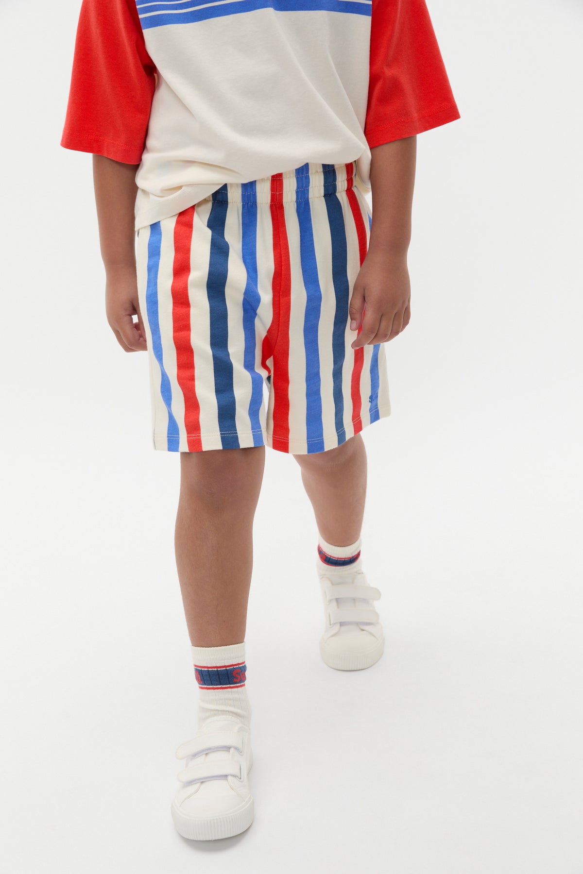 Bold Stripe Short