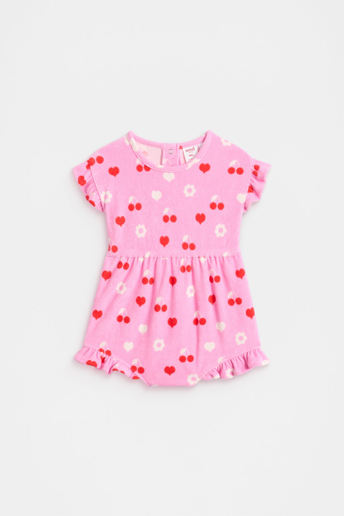 Cherry Heart Romper
