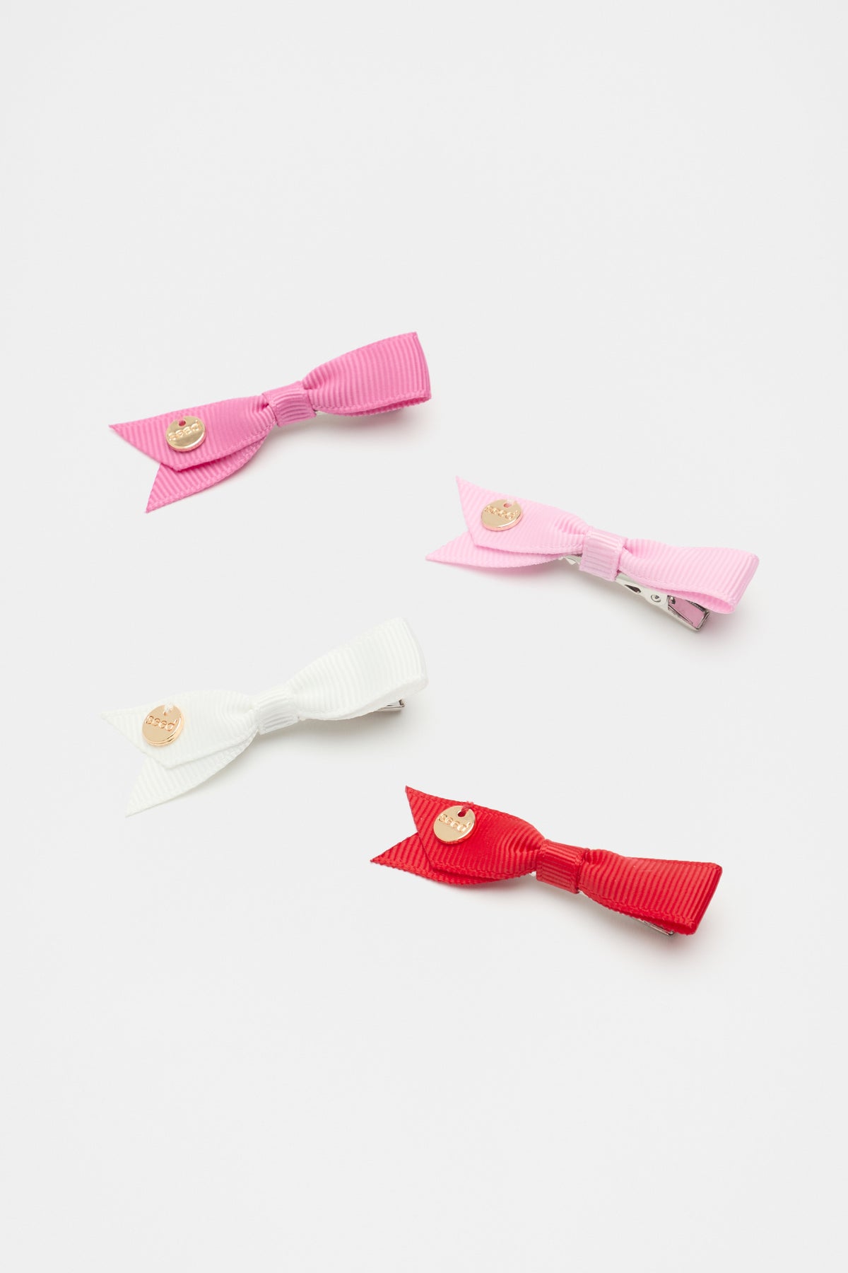 Heritage Grosgrain Bow Duck Clips