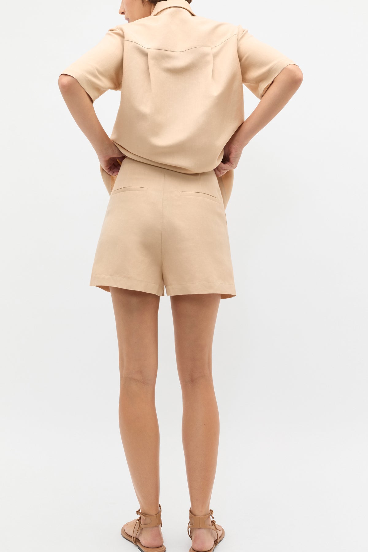 Tailored Pleat Short