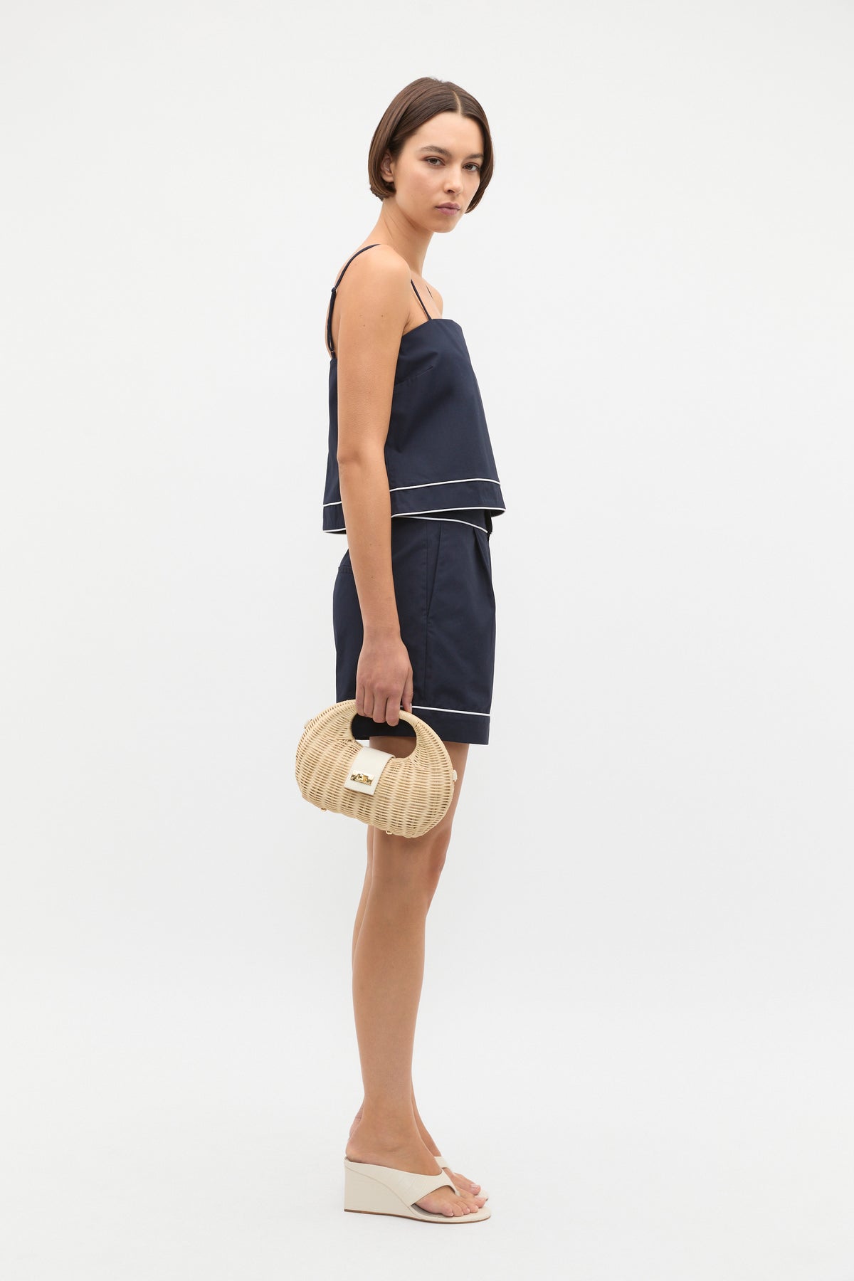 Cotton Tipping Short
