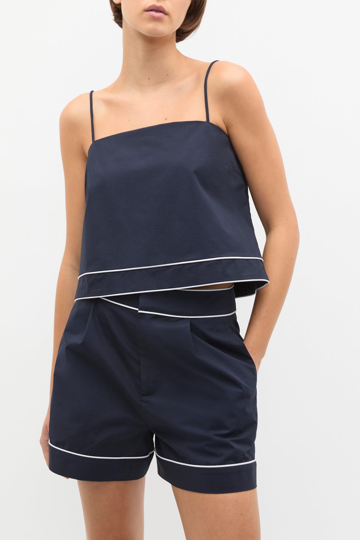 Cotton Tipping Short