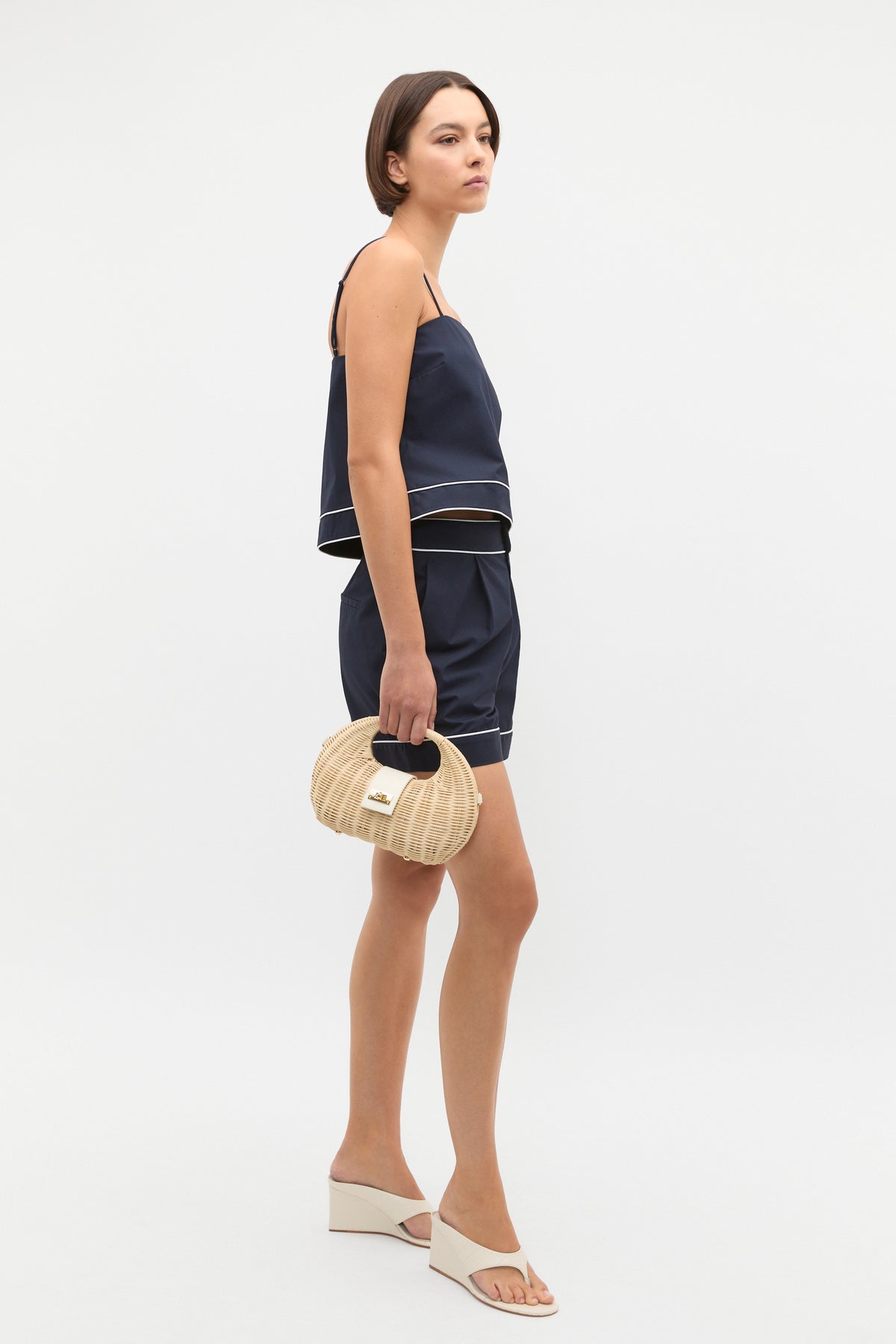 Poplin Contrast Cami