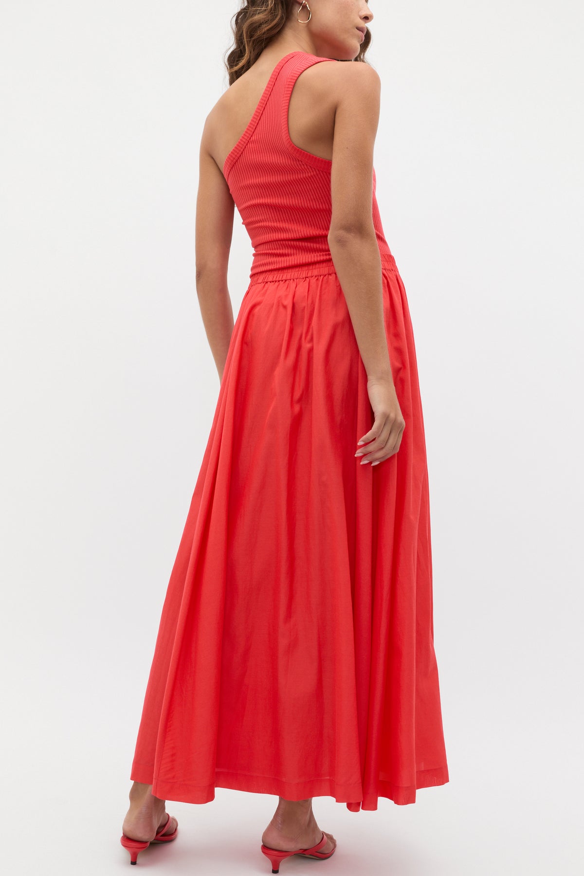 Voile Gathered Skirt