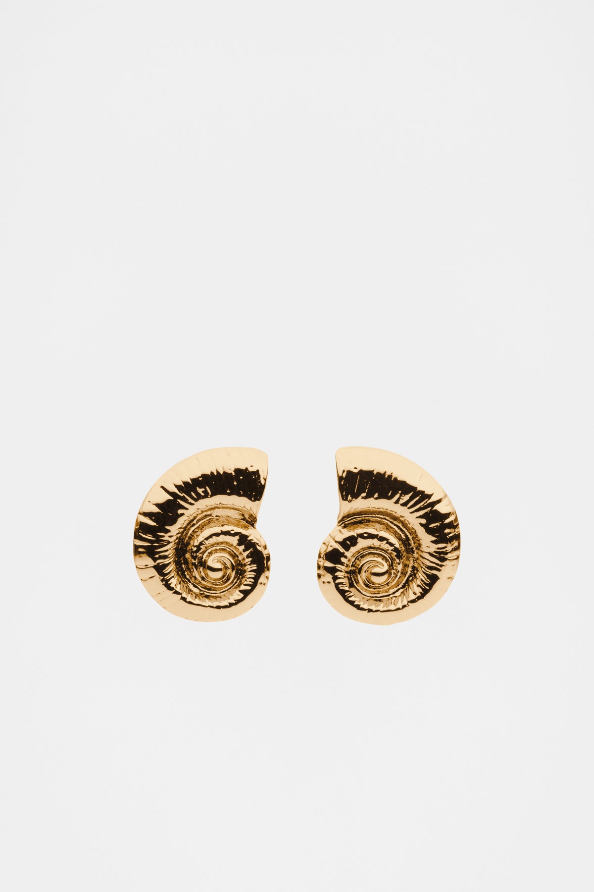 Spiral Shell Oversized Stud