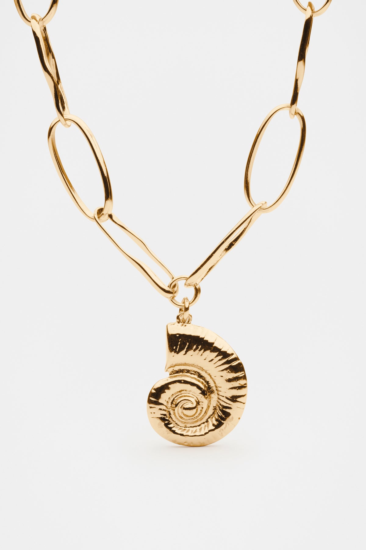 Spiral Shell Necklace