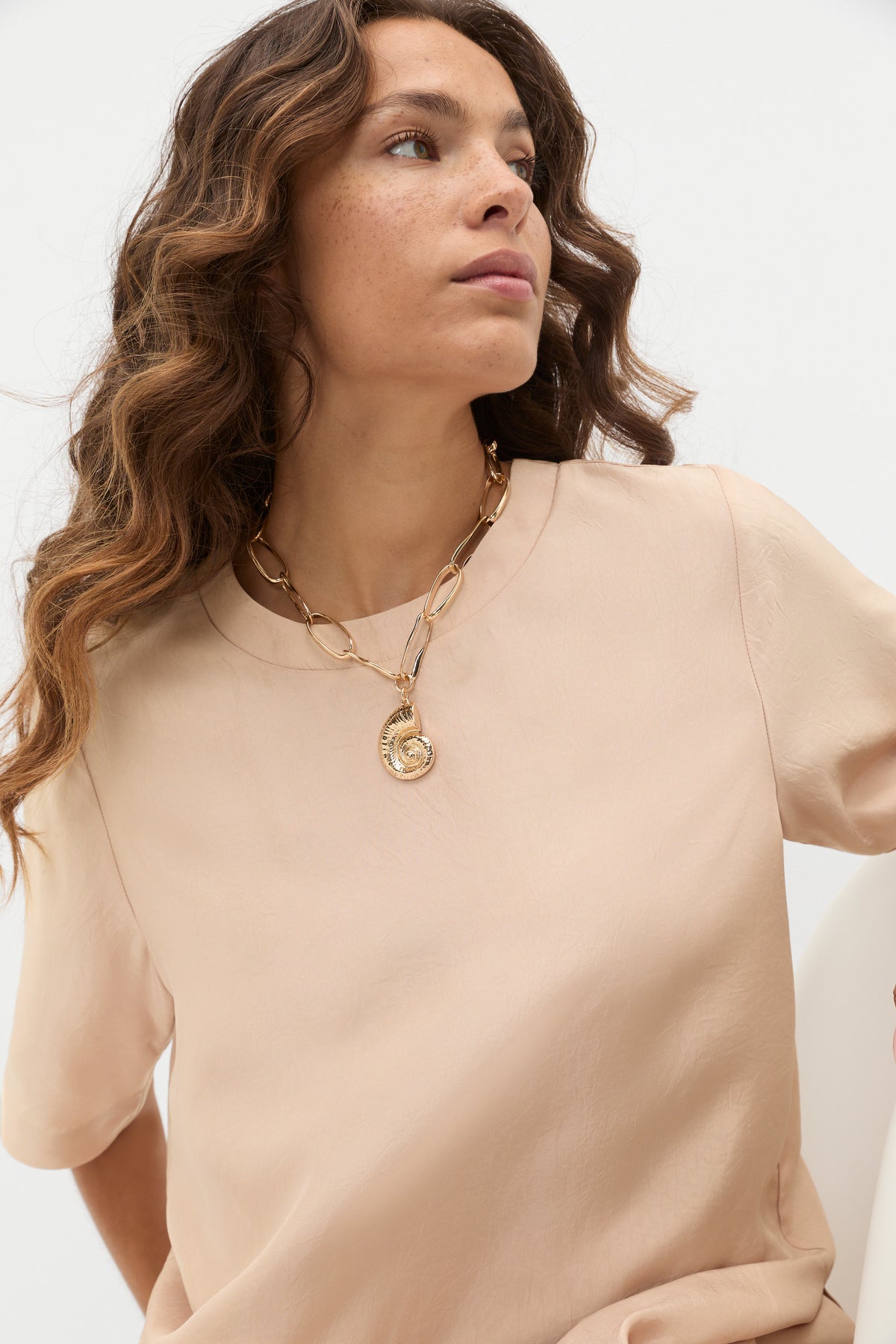 Spiral Shell Necklace