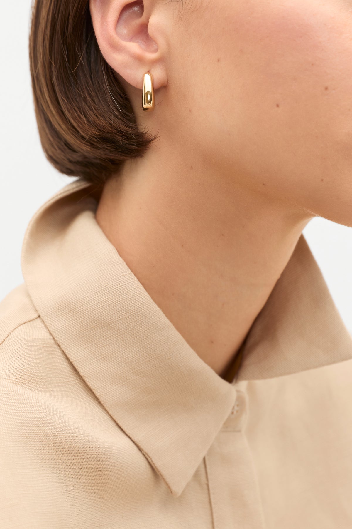 Sculptural Mini Earring