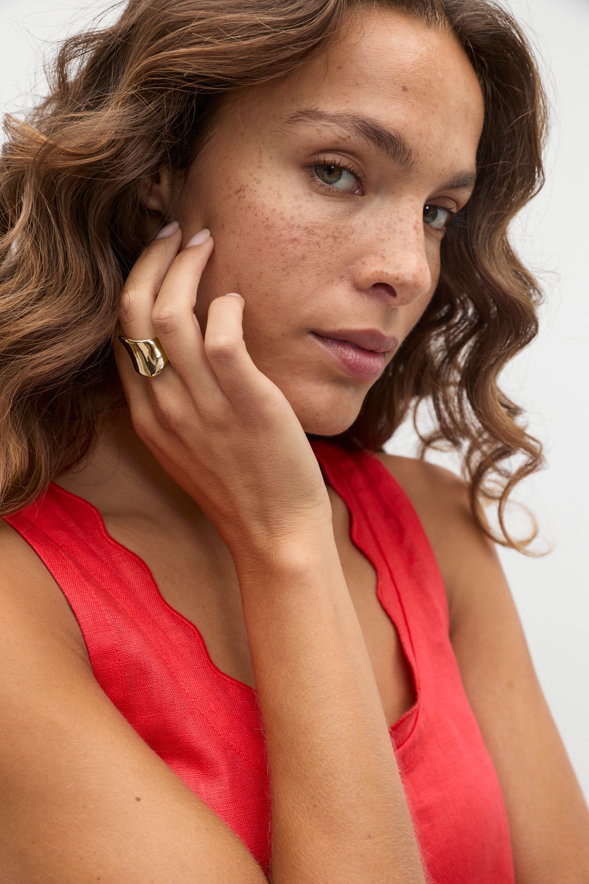 Sculptural Organic Ring