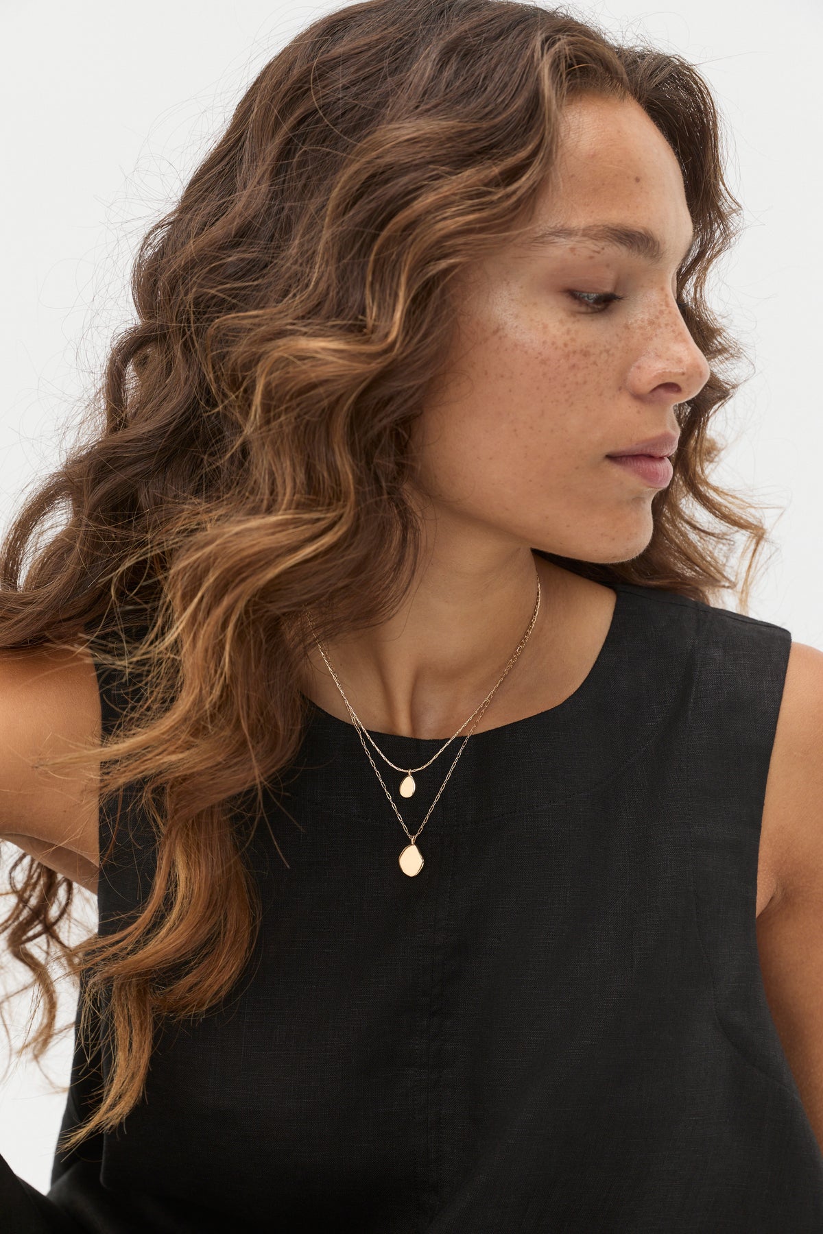 Molten Layered Necklace