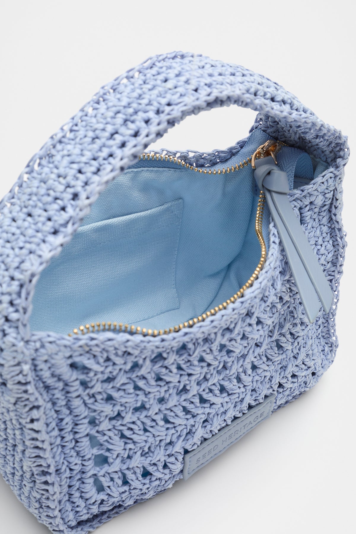 Woven Mini Cross Body Bag