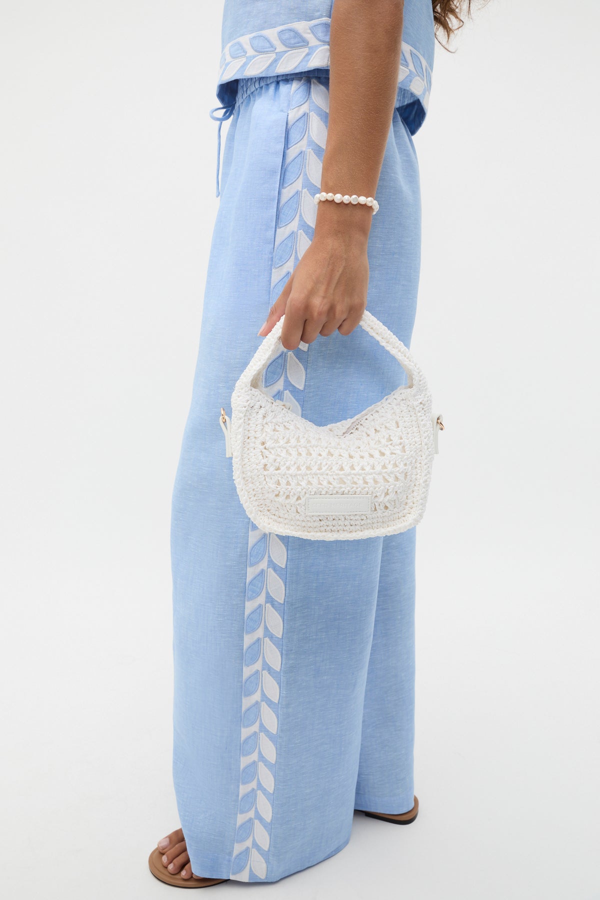Woven Mini Cross Body Bag