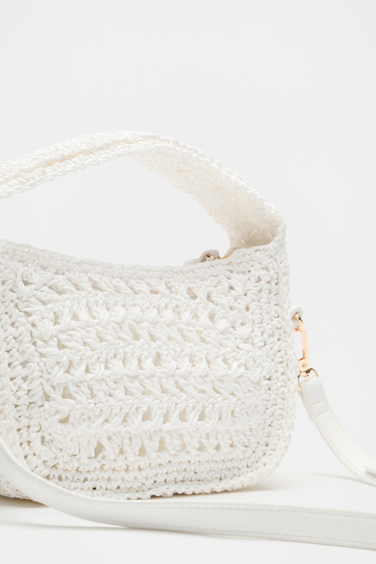 Woven Mini Cross Body Bag