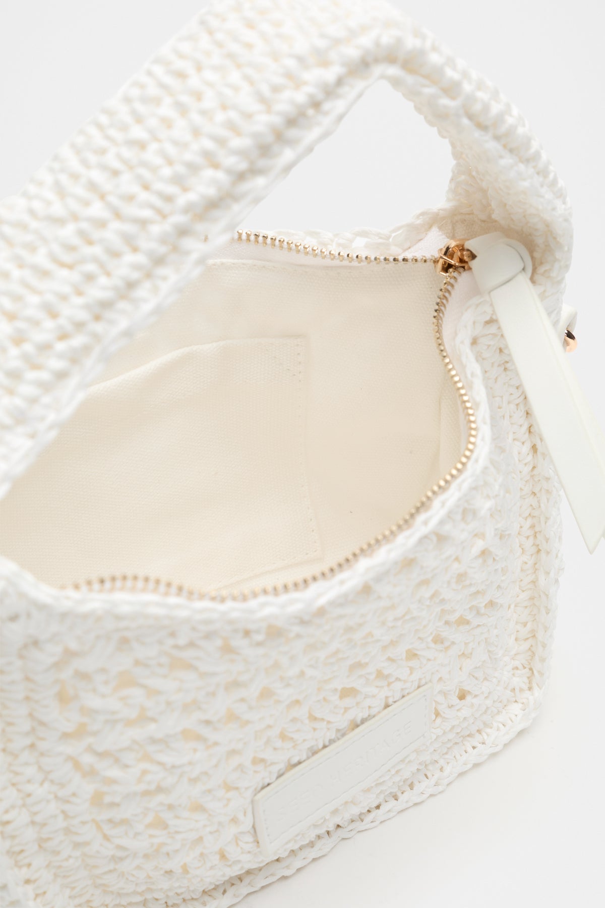 Woven Mini Cross Body Bag