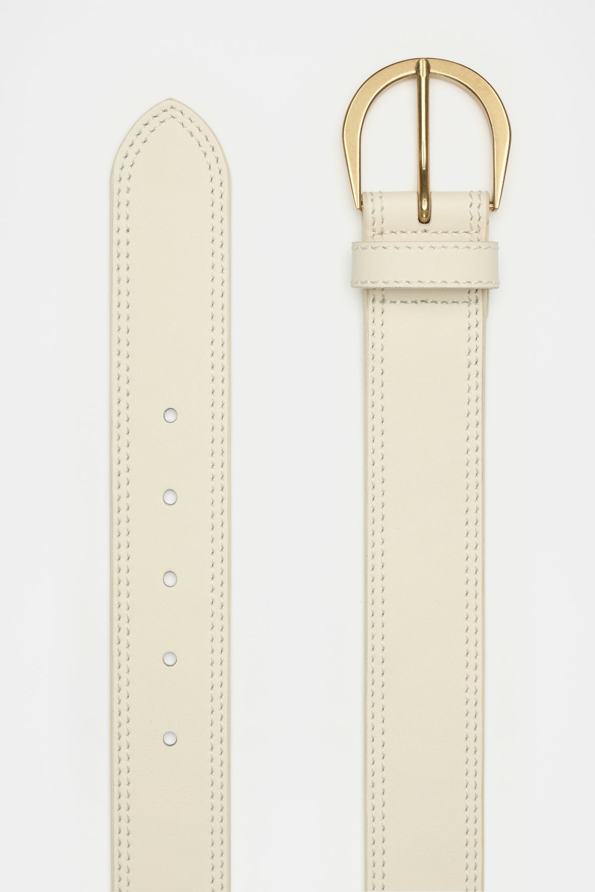 Jessie Topstitch Waist Belt