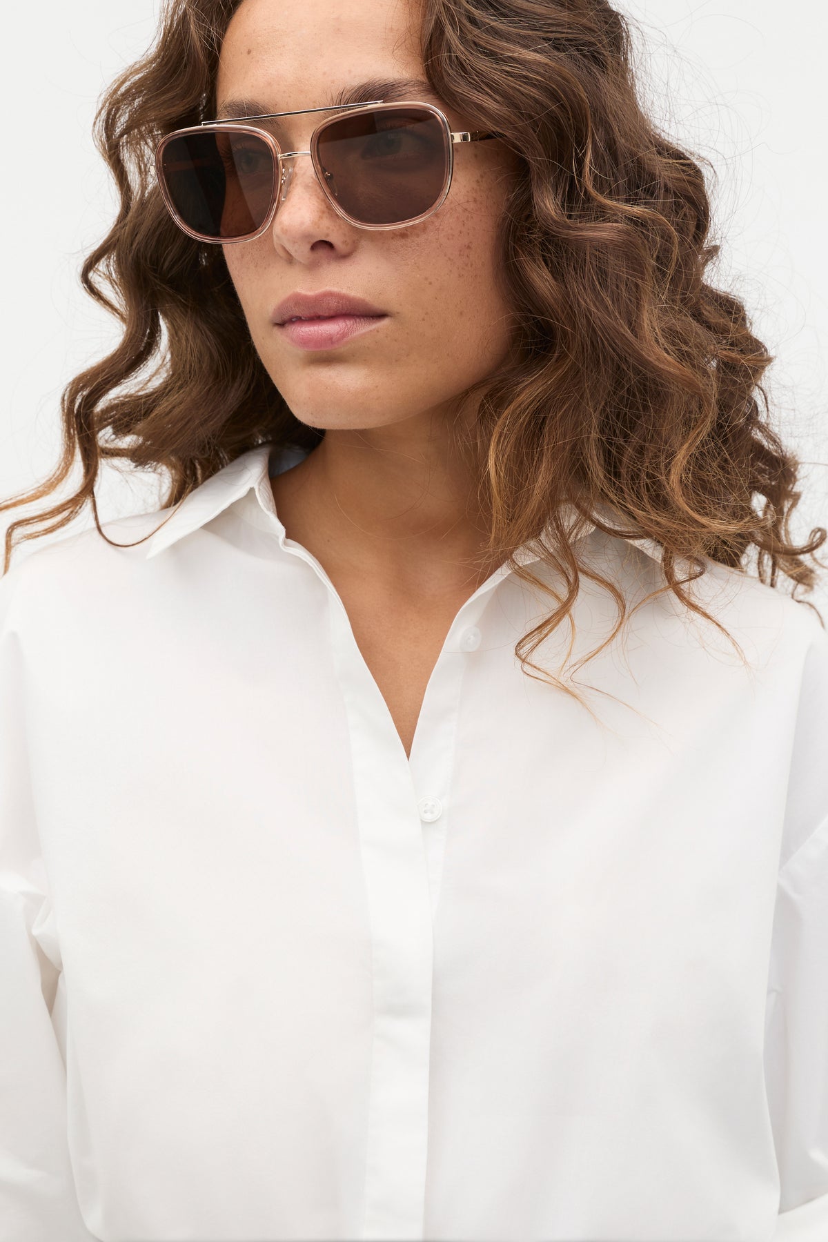 Marcia Aviator Sunglasses
