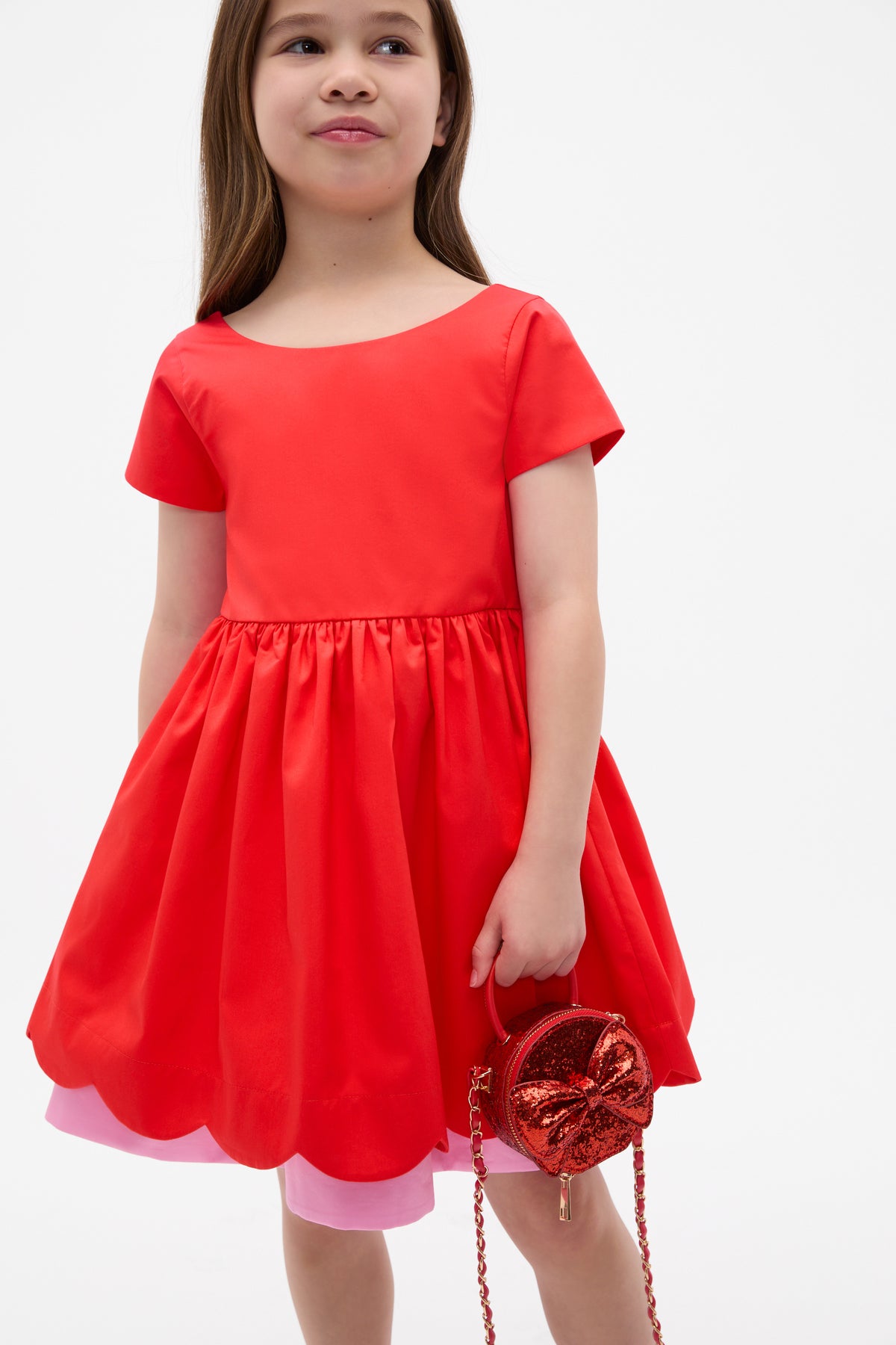 Scallop Dress