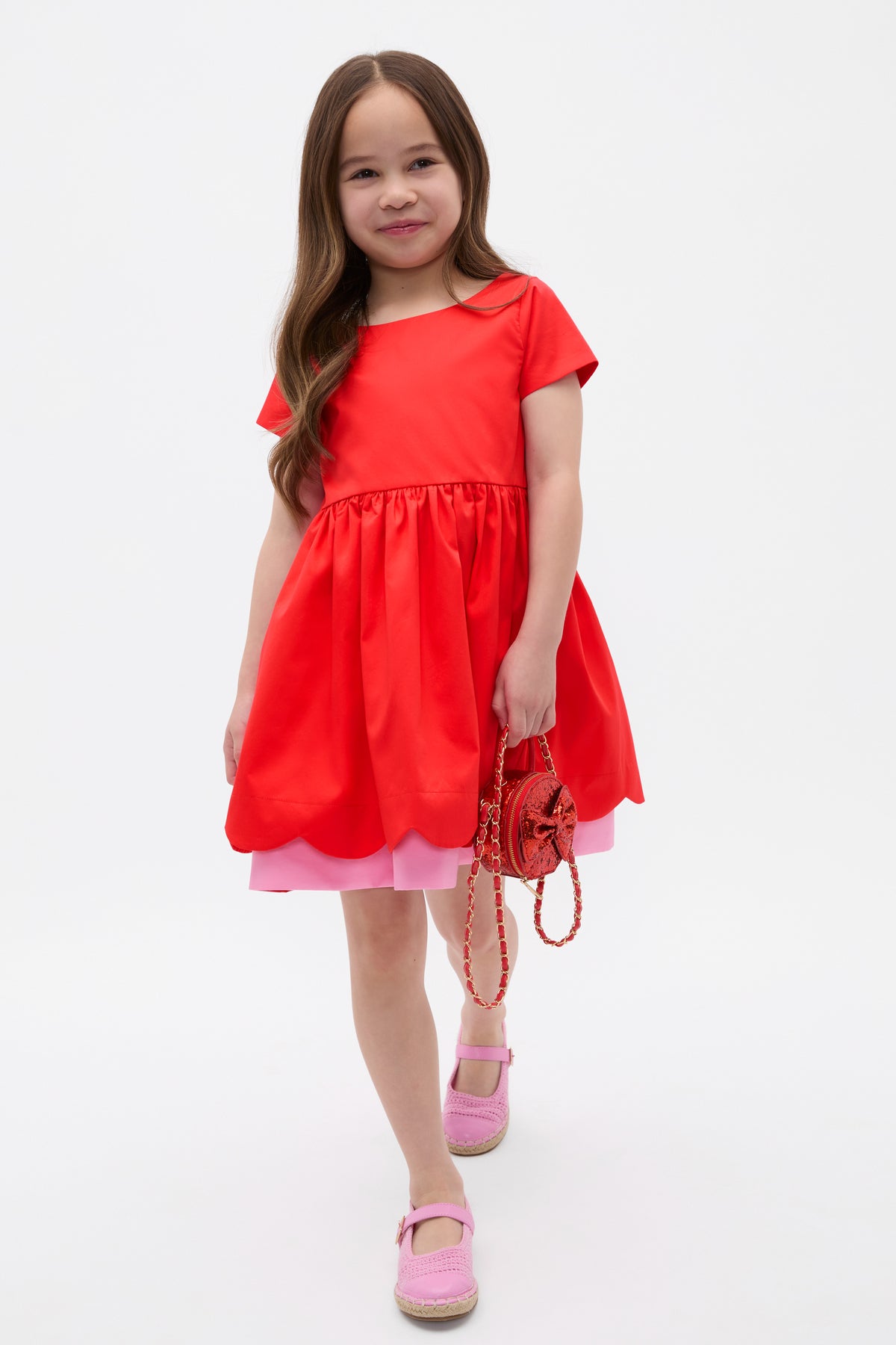 Scallop Dress