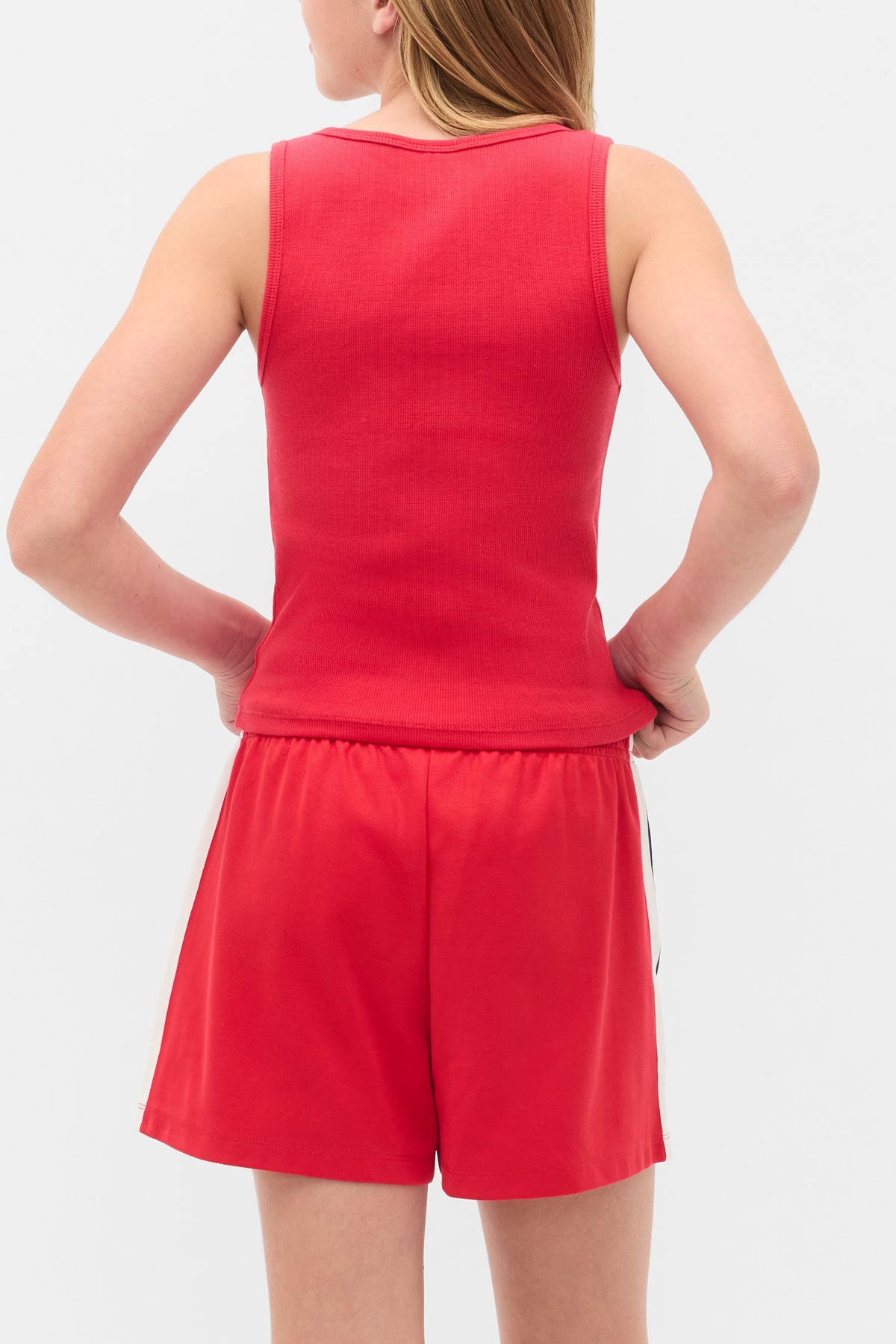 Square Neck Logo Tank