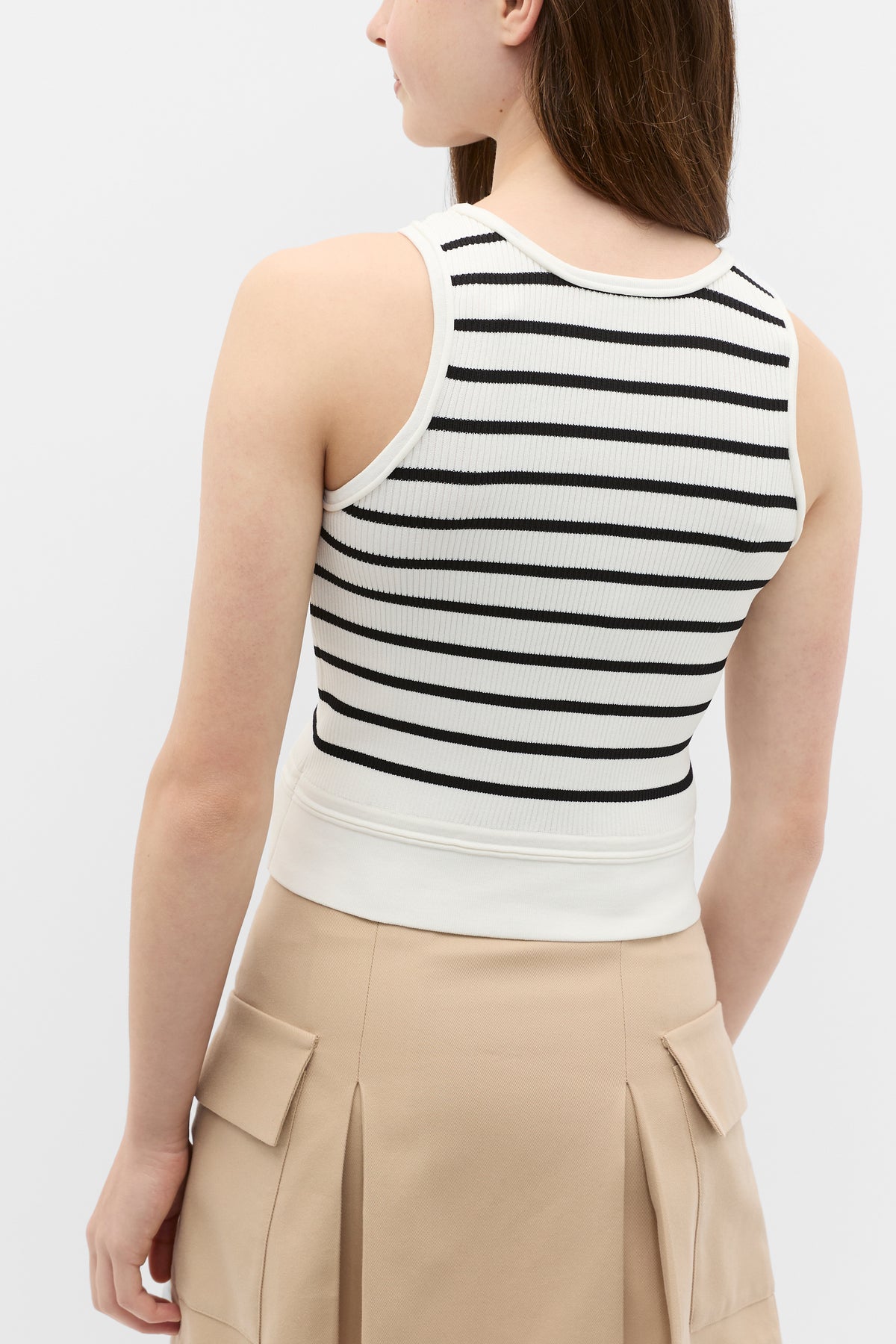 Striped Knit Tank