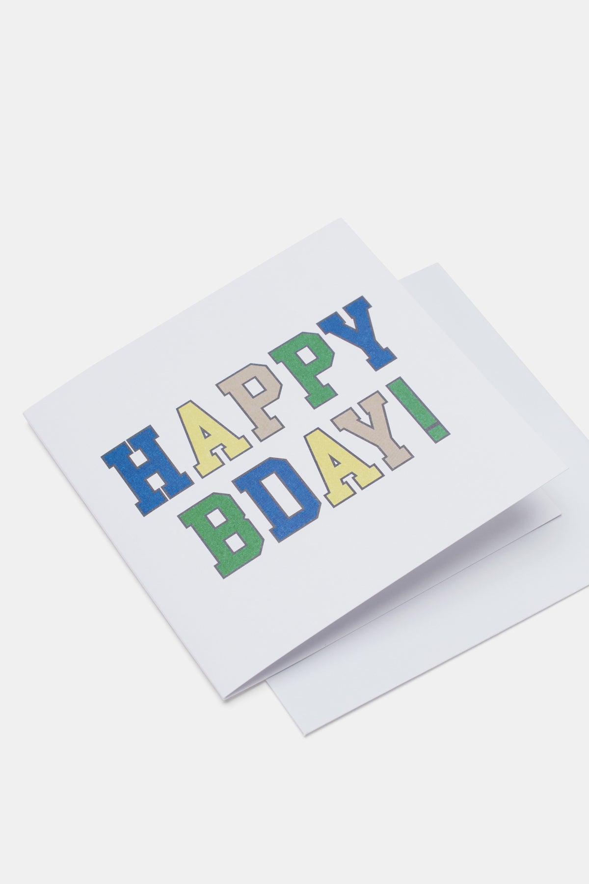 Happy B'day Varsity Card