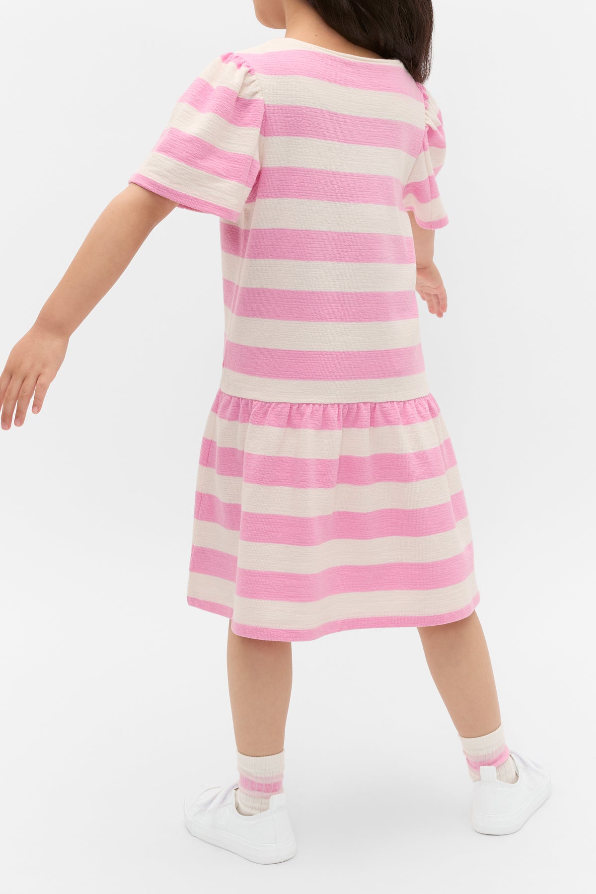 Stripe Logo Dress